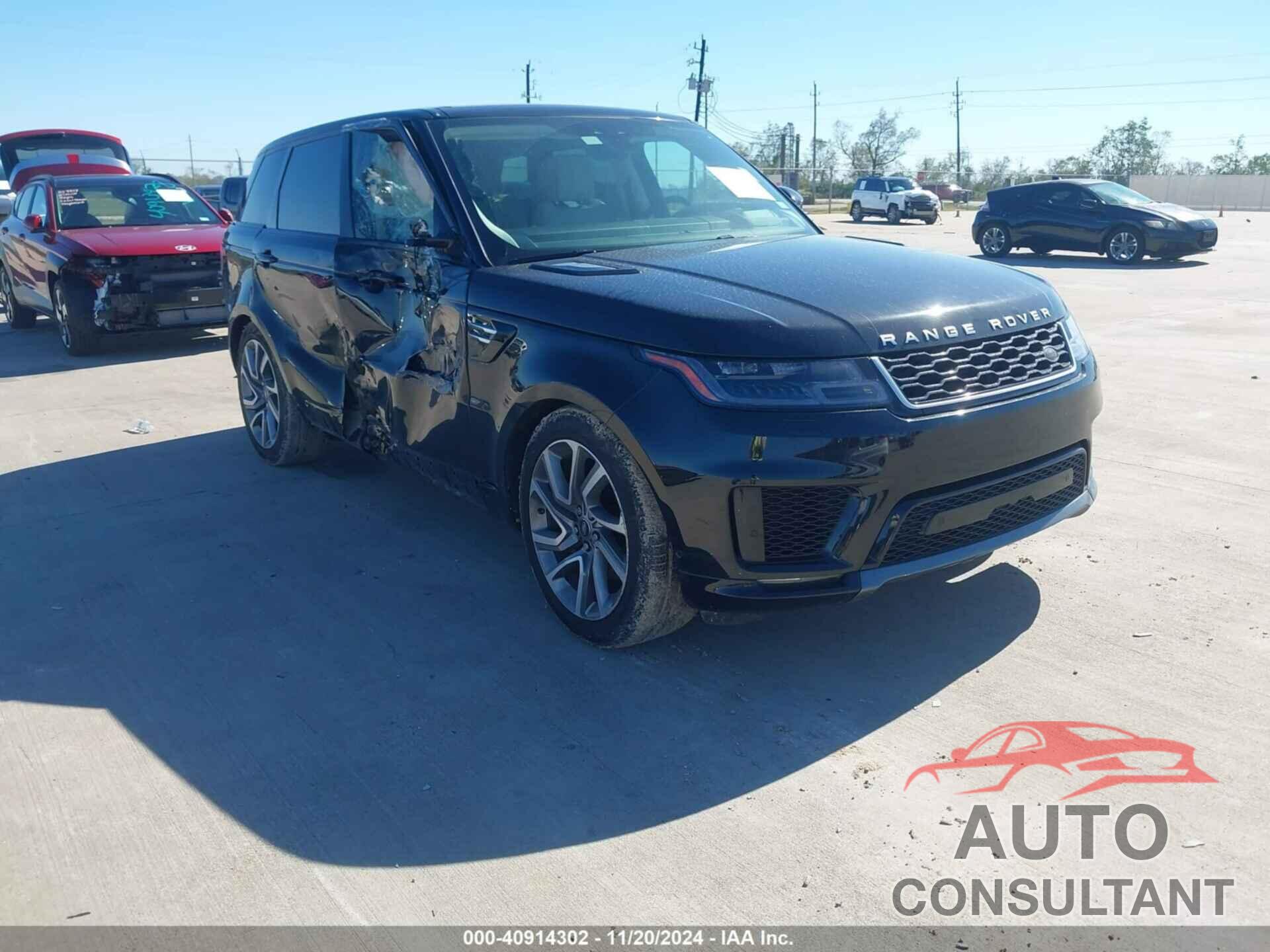 LAND ROVER RANGE ROVER SPORT 2020 - SALWR2SU3LA885474