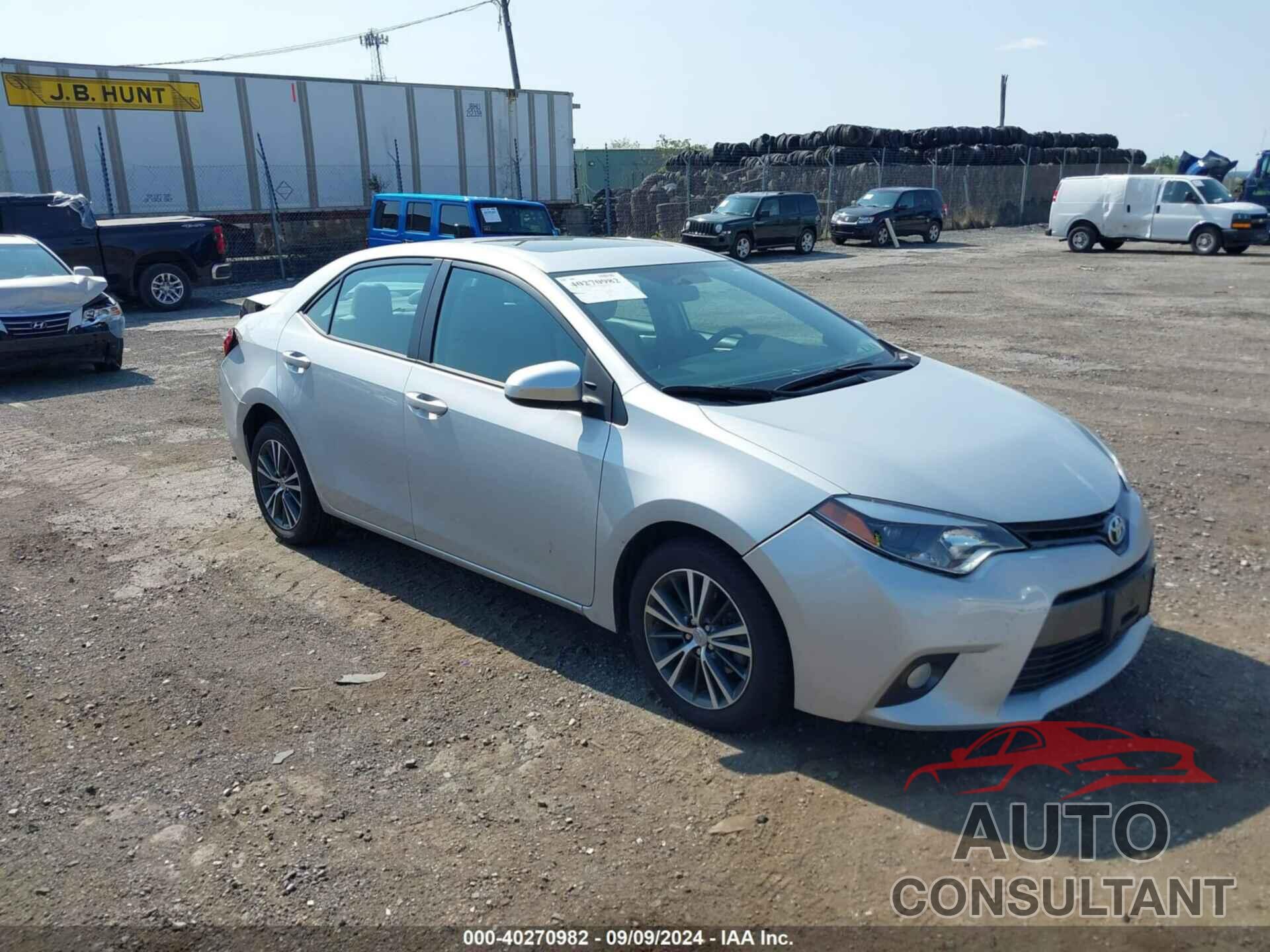TOYOTA COROLLA 2016 - 2T1BURHE8GC484873