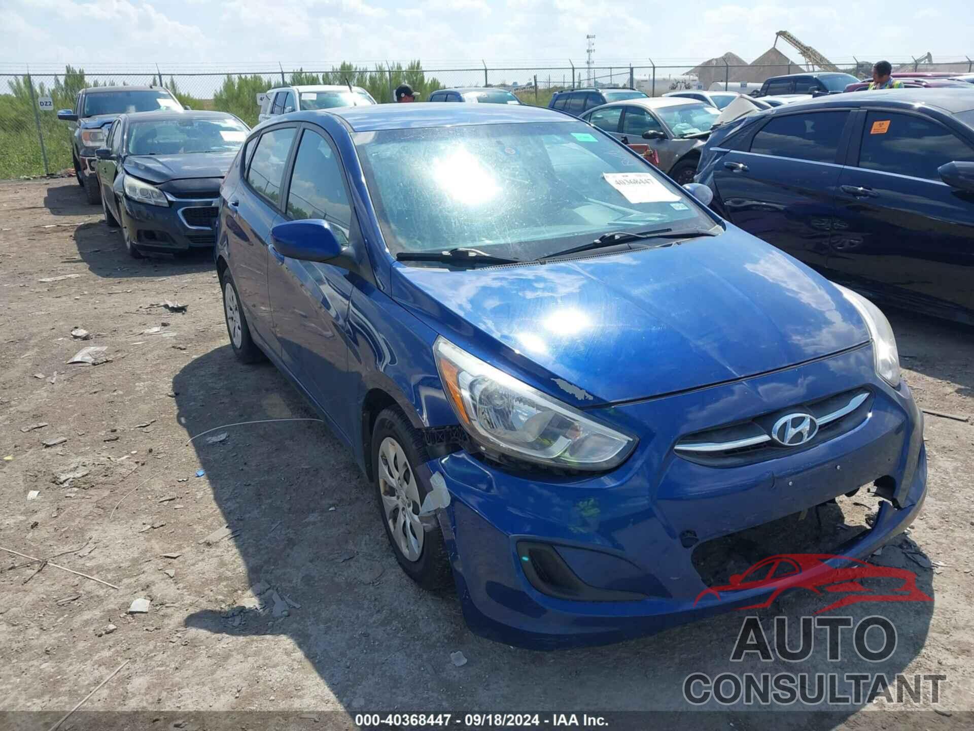 HYUNDAI ACCENT 2016 - KMHCT5AE7GU257621