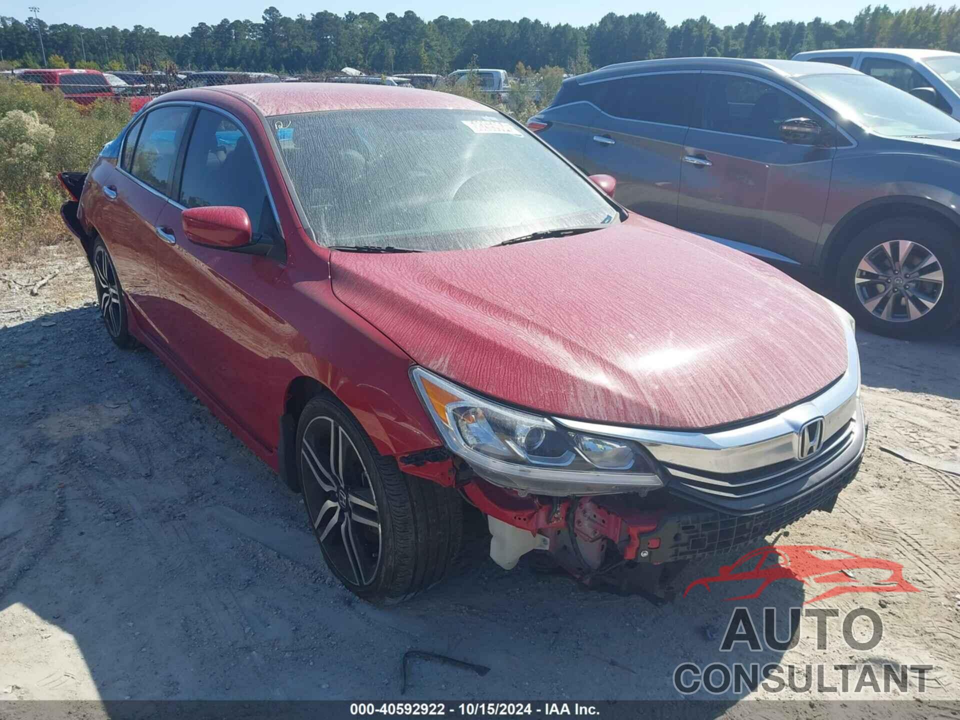 HONDA ACCORD 2017 - 1HGCR2F12HA132120