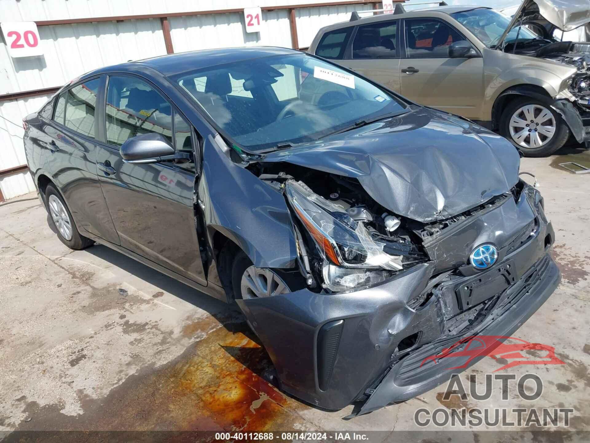 TOYOTA PRIUS 2019 - JTDKARFU2K3089477