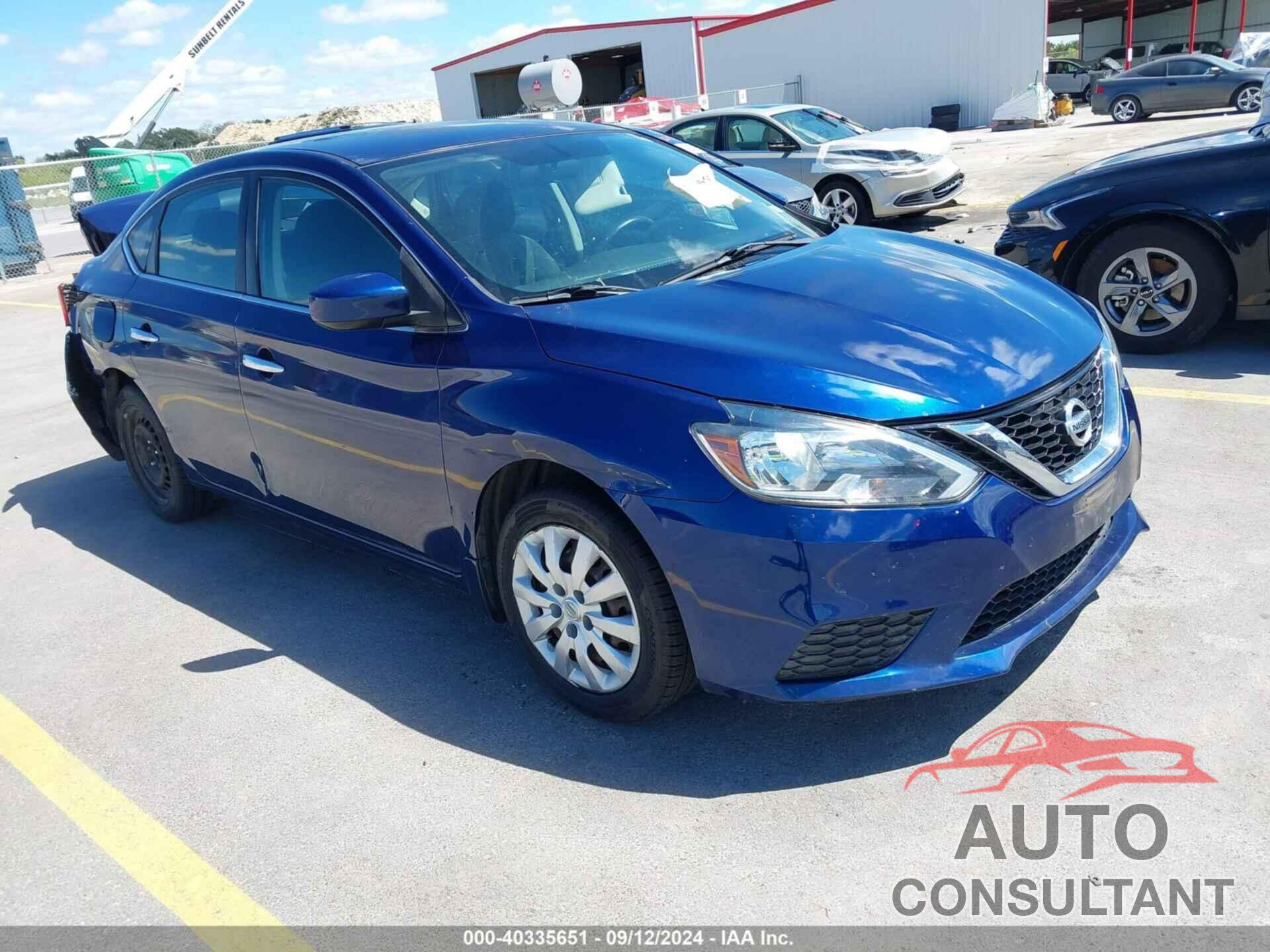 NISSAN SENTRA 2017 - 3N1AB7AP2HY283699