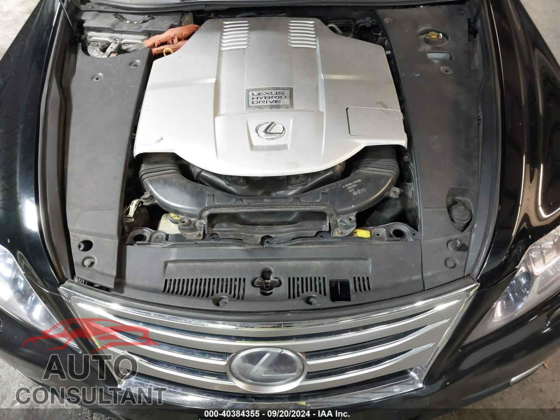 LEXUS LS 600H 2011 - JTHDU1EF1B5014003