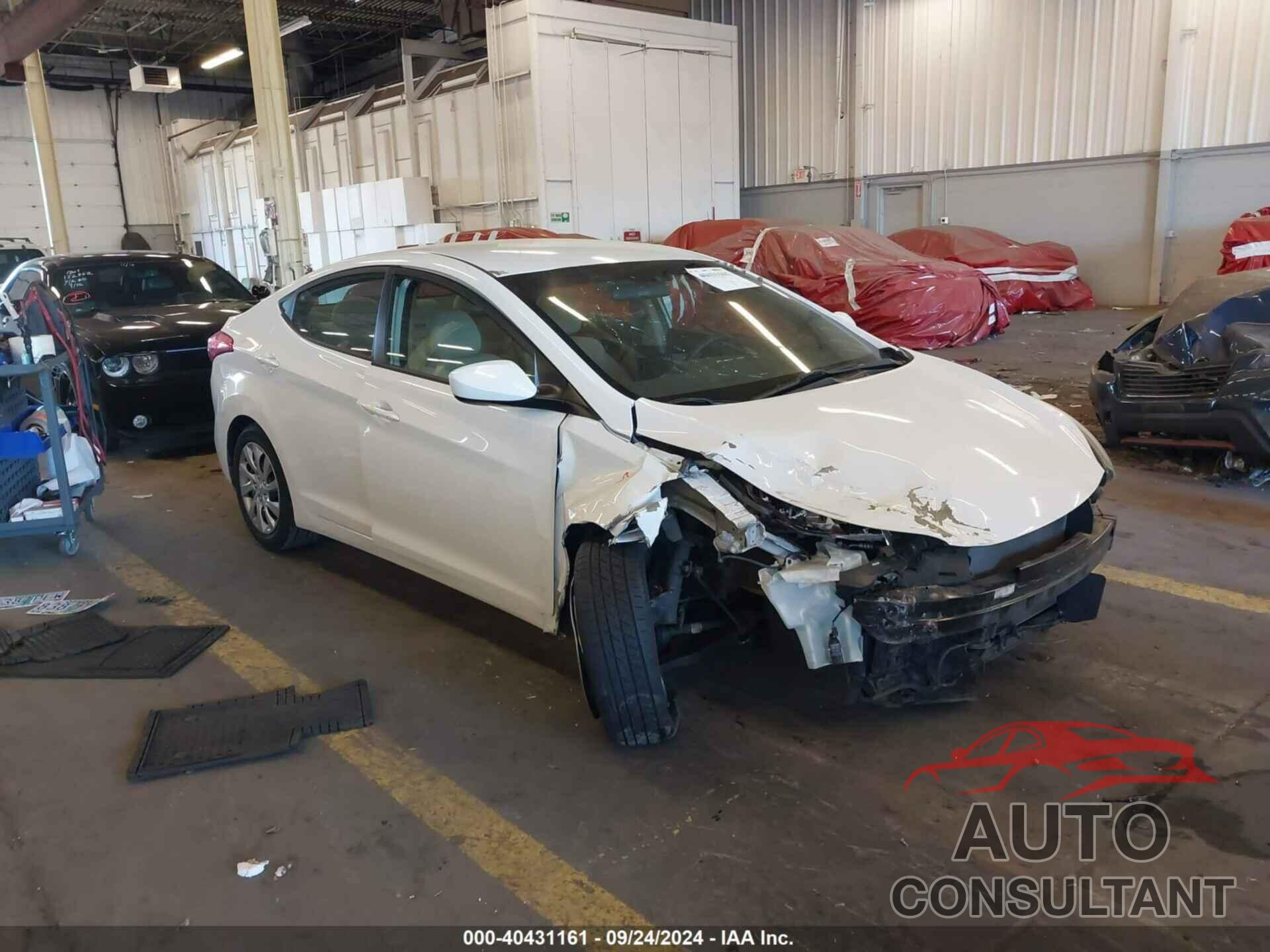 HYUNDAI ELANTRA 2011 - 5NPDH4AE5BH023565