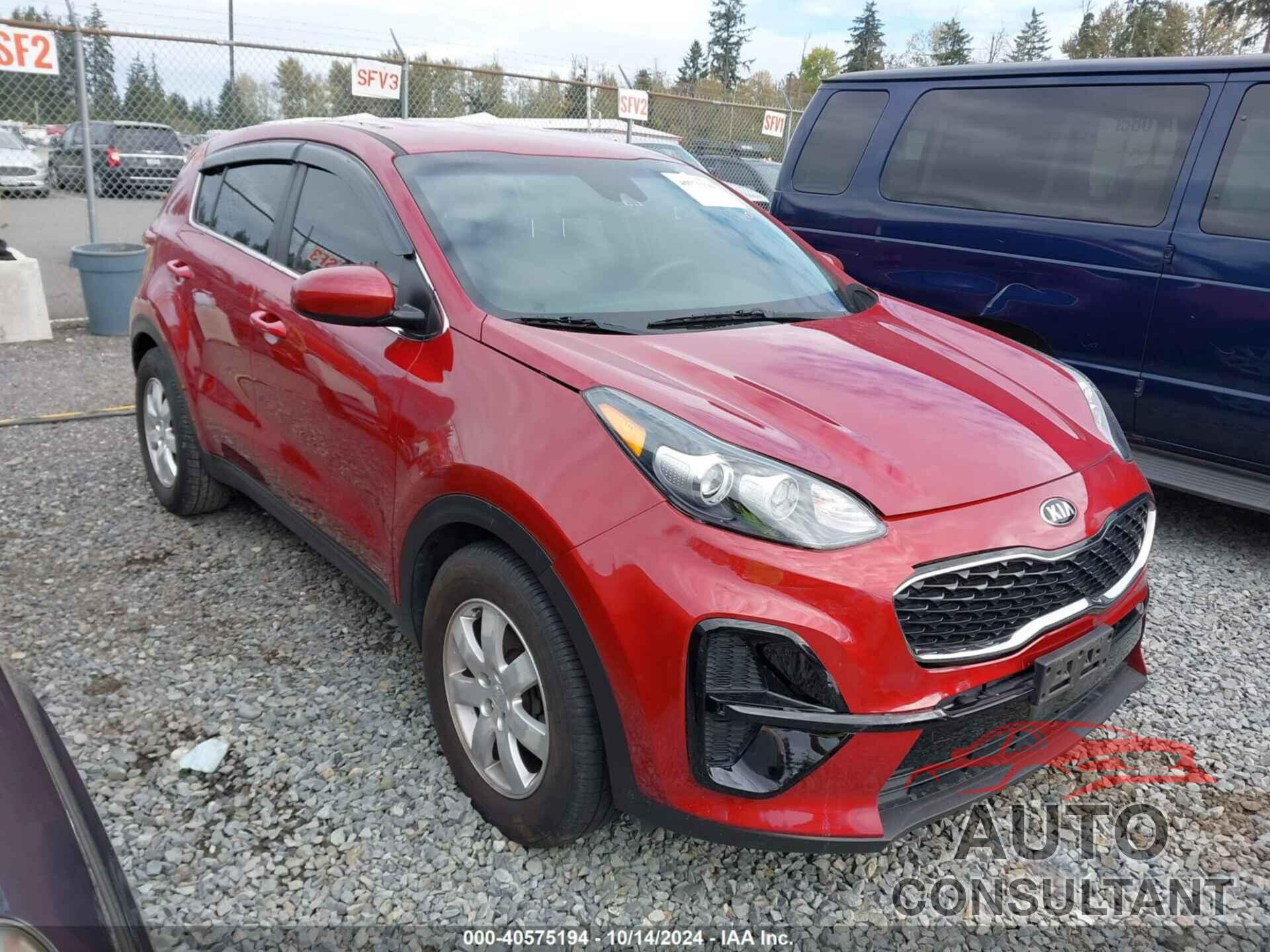 KIA SPORTAGE LX FWD 2020 - KNDPM3AC9L7693305