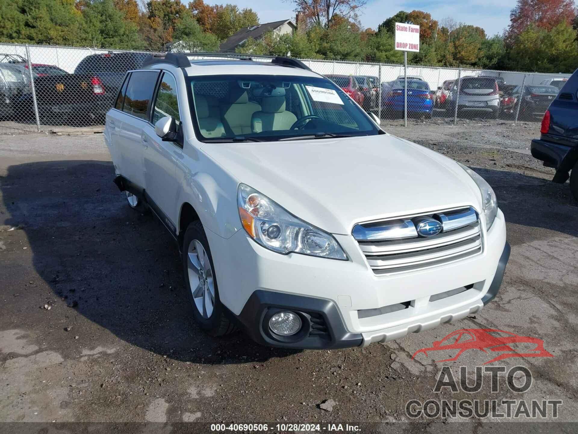 SUBARU OUTBACK 2014 - 4S4BRCNC8E3265799