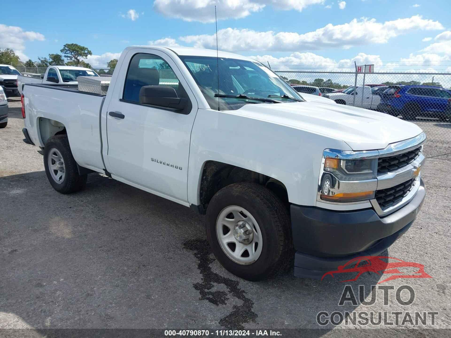 CHEVROLET SILVERADO 1500 2016 - 1GCNCNEH6GZ428430