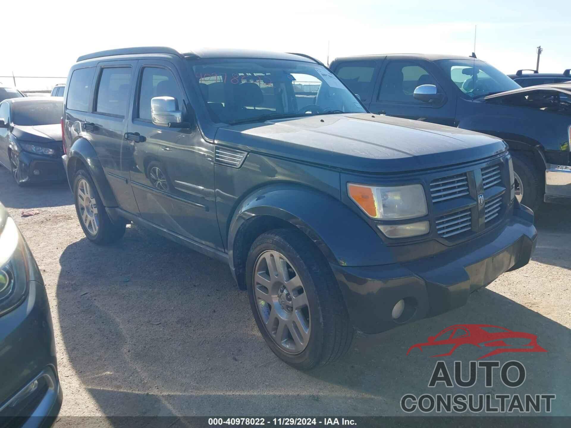 DODGE NITRO 2010 - 1D4PU4GK6AW172214