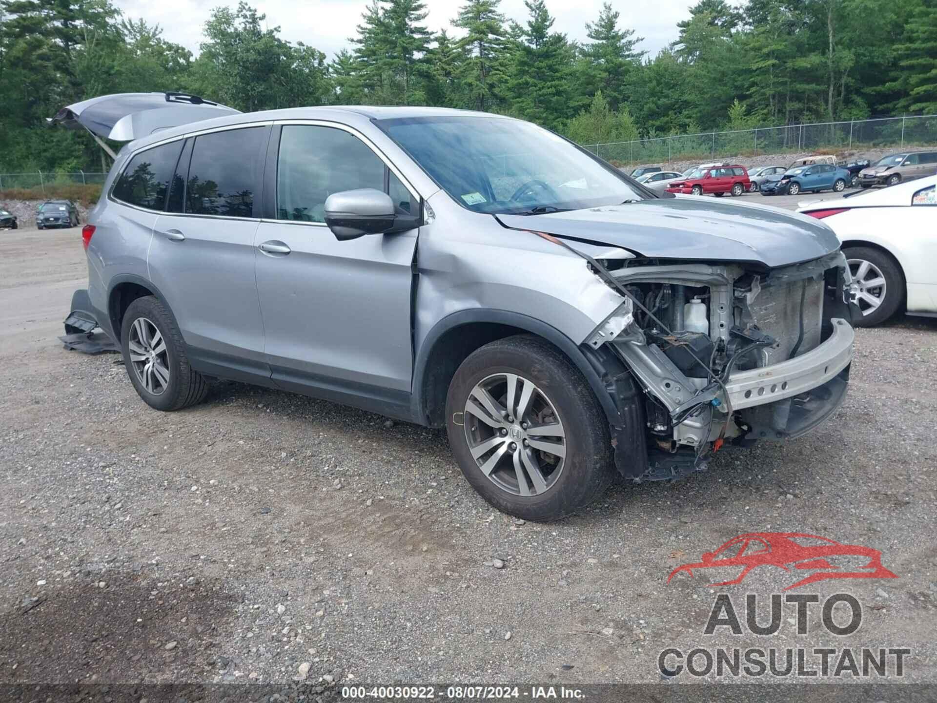 HONDA PILOT 2017 - 5FNYF6H75HB069317