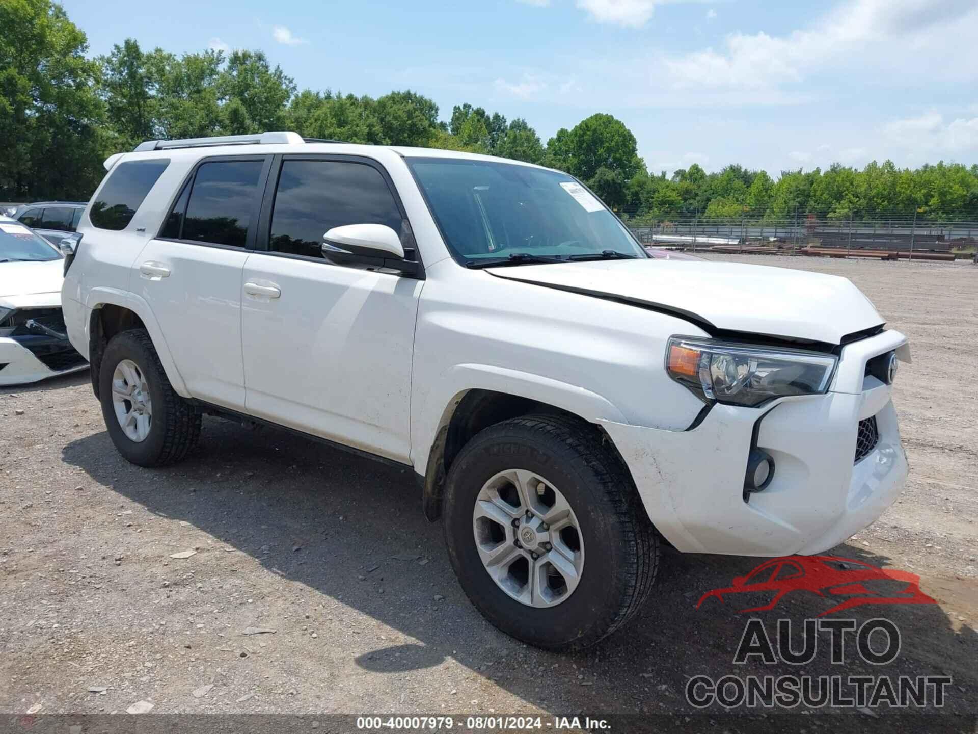 TOYOTA 4RUNNER 2016 - JTEBU5JR6G5350474