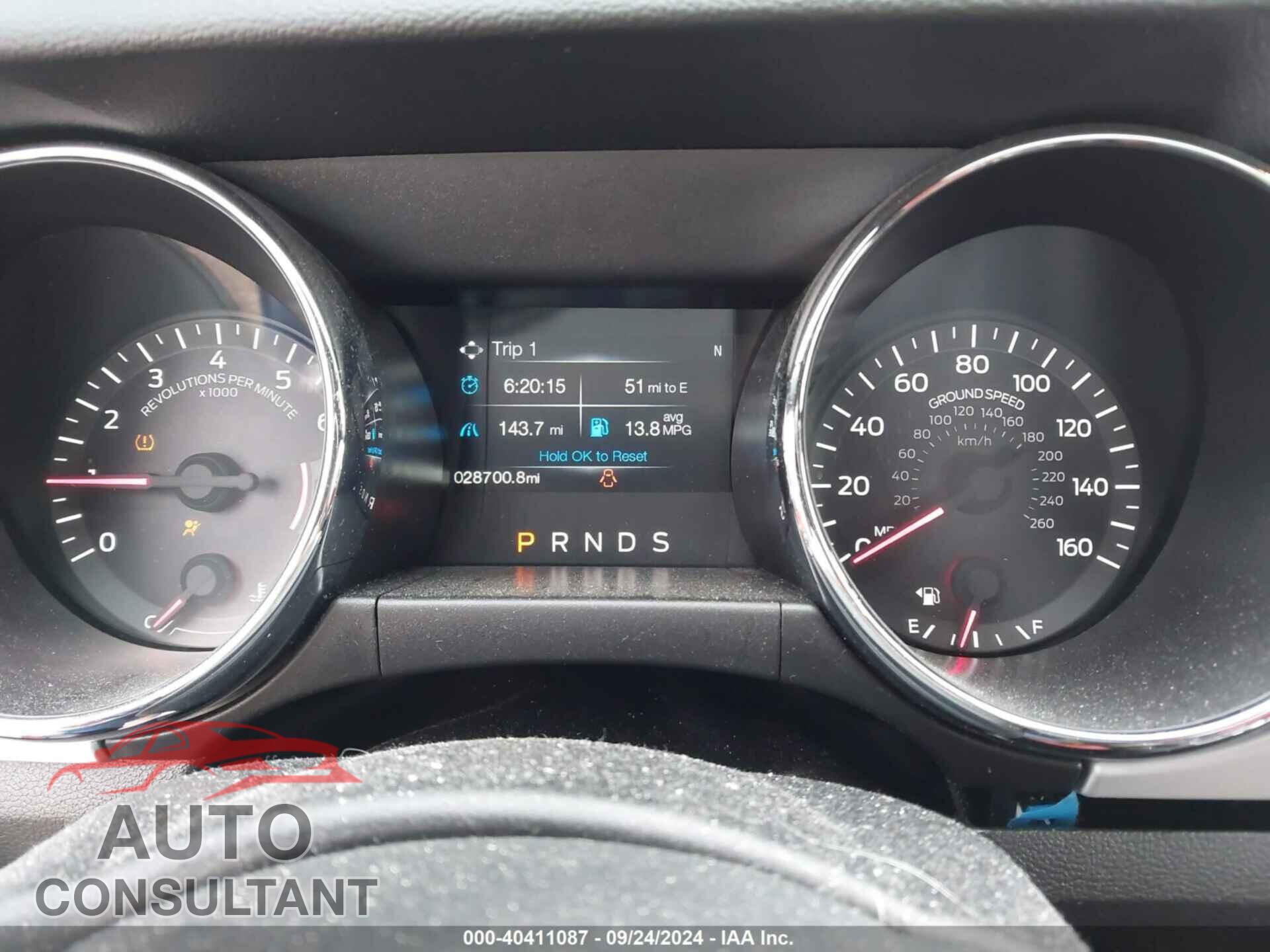 FORD MUSTANG 2016 - 1FA6P8CF3G5251814