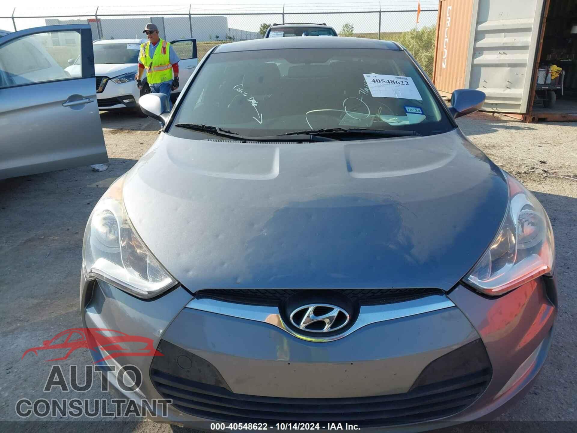 HYUNDAI VELOSTER 2017 - KMHTC6AD3HU312063
