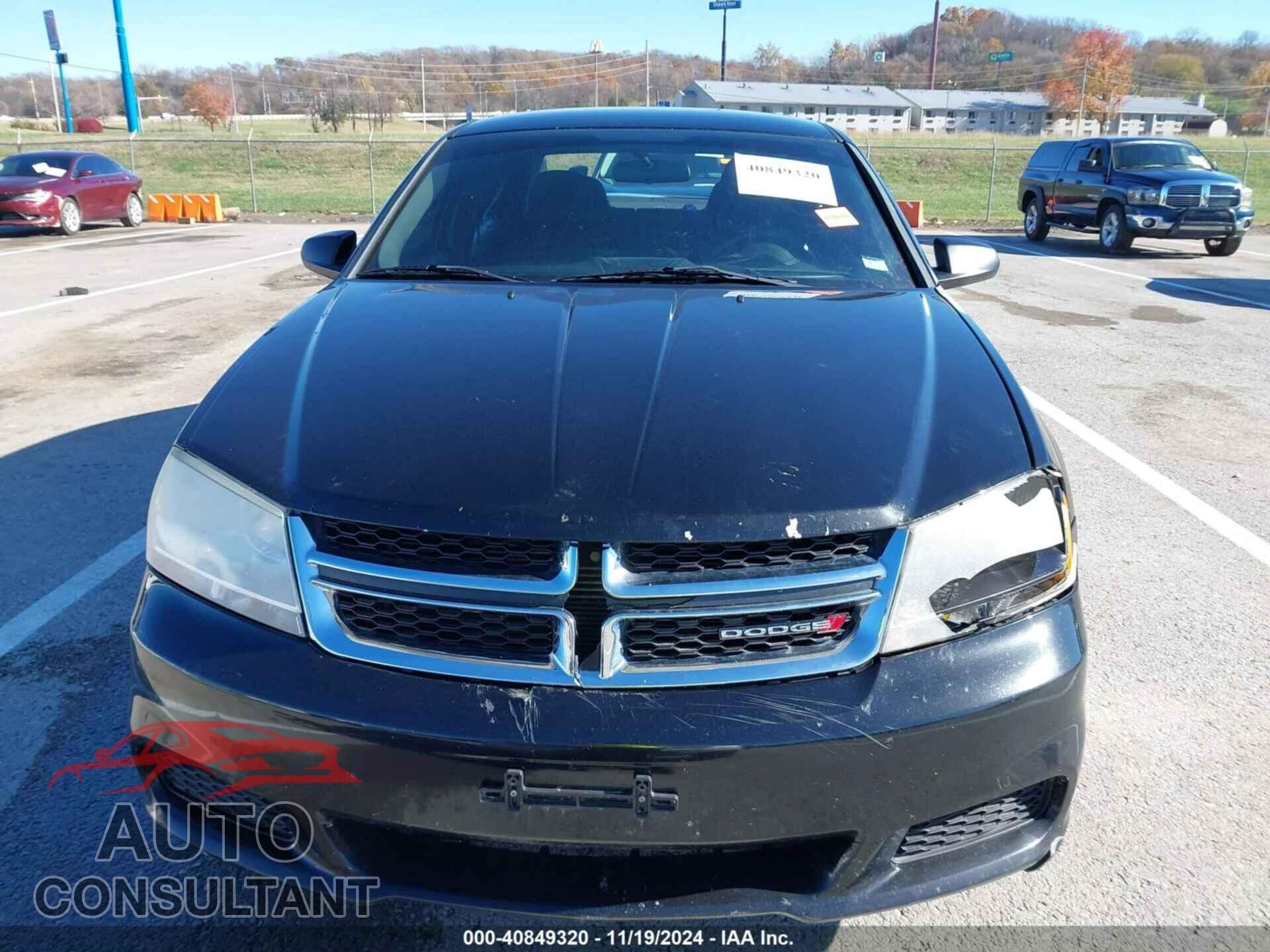 DODGE AVENGER 2014 - 1C3CDZAB4EN196240