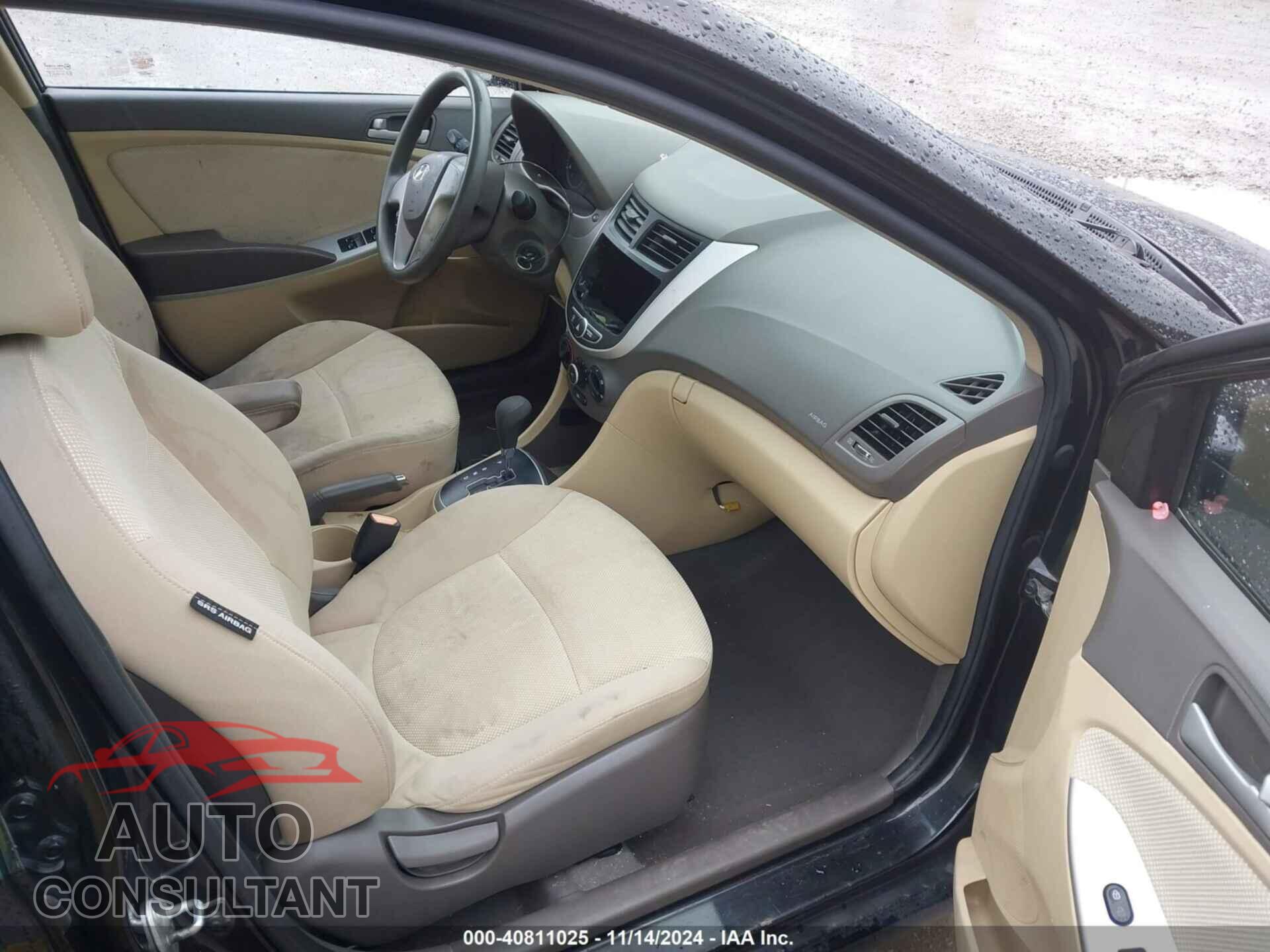HYUNDAI ACCENT 2013 - KMHCT4AE9DU559837