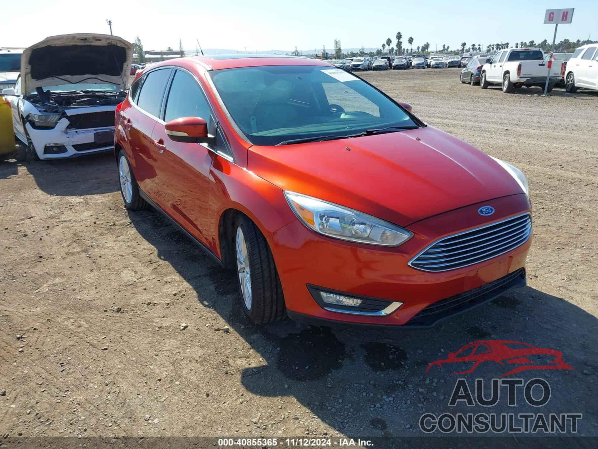 FORD FOCUS 2018 - 1FADP3N26JL283213