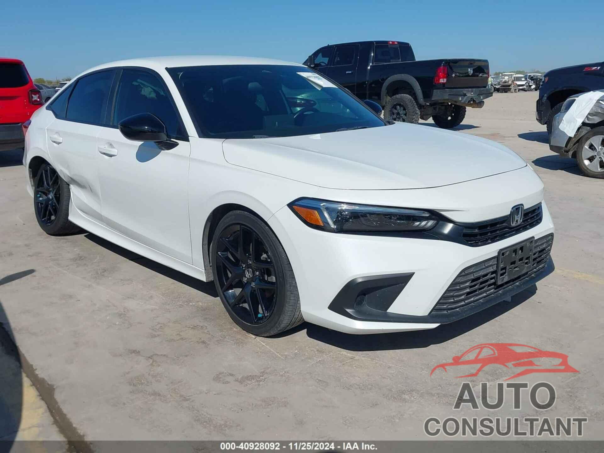 HONDA CIVIC 2022 - 2HGFE2F50NH563015