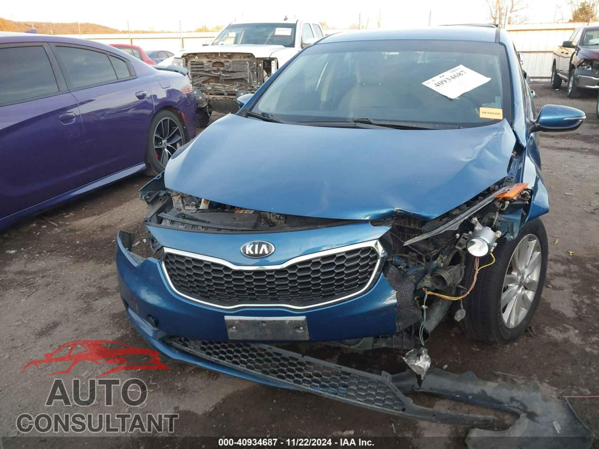 KIA FORTE 2015 - KNAFX4A67F5271923