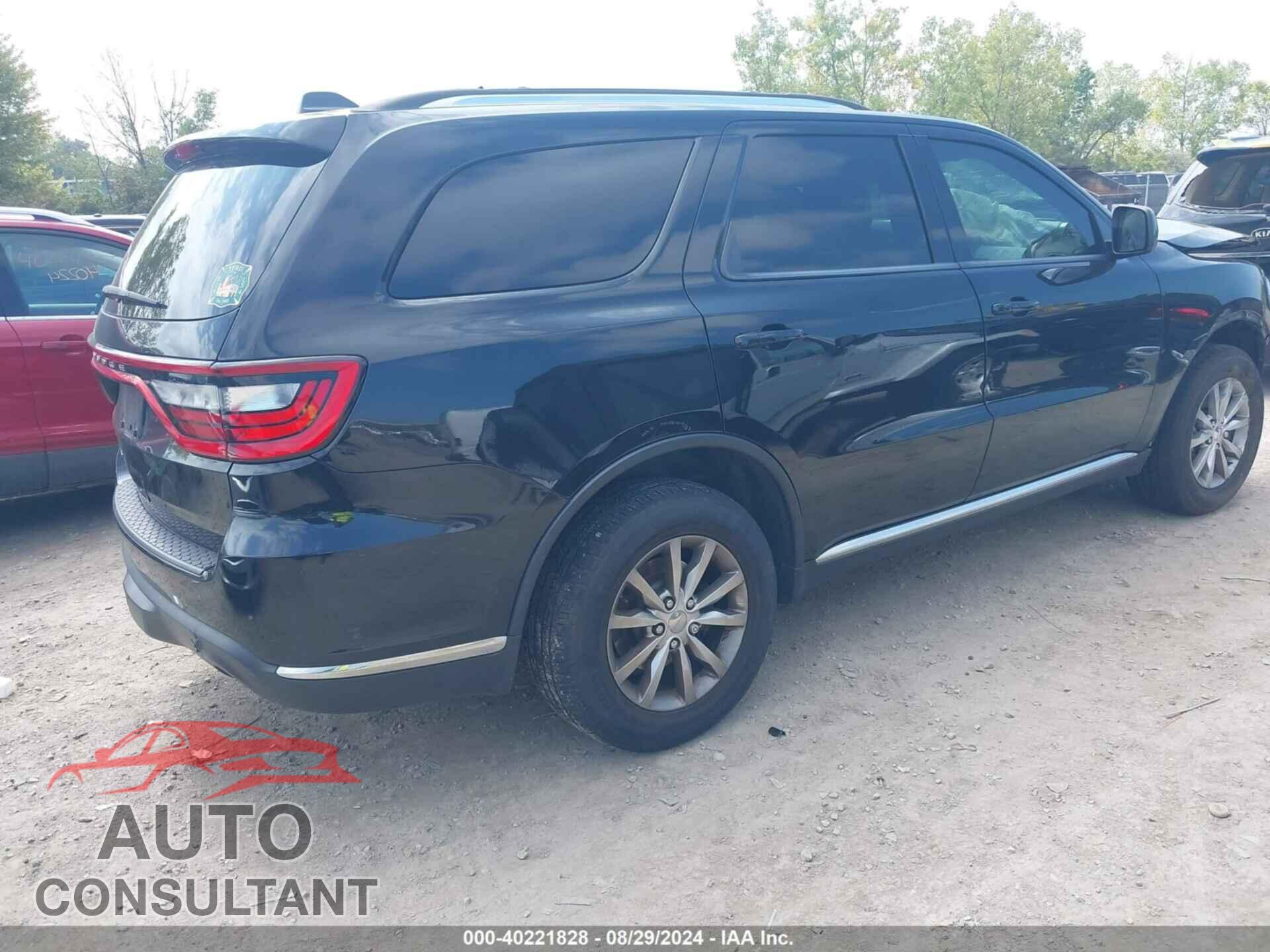 DODGE DURANGO 2017 - 1C4RDJAG7HC881092