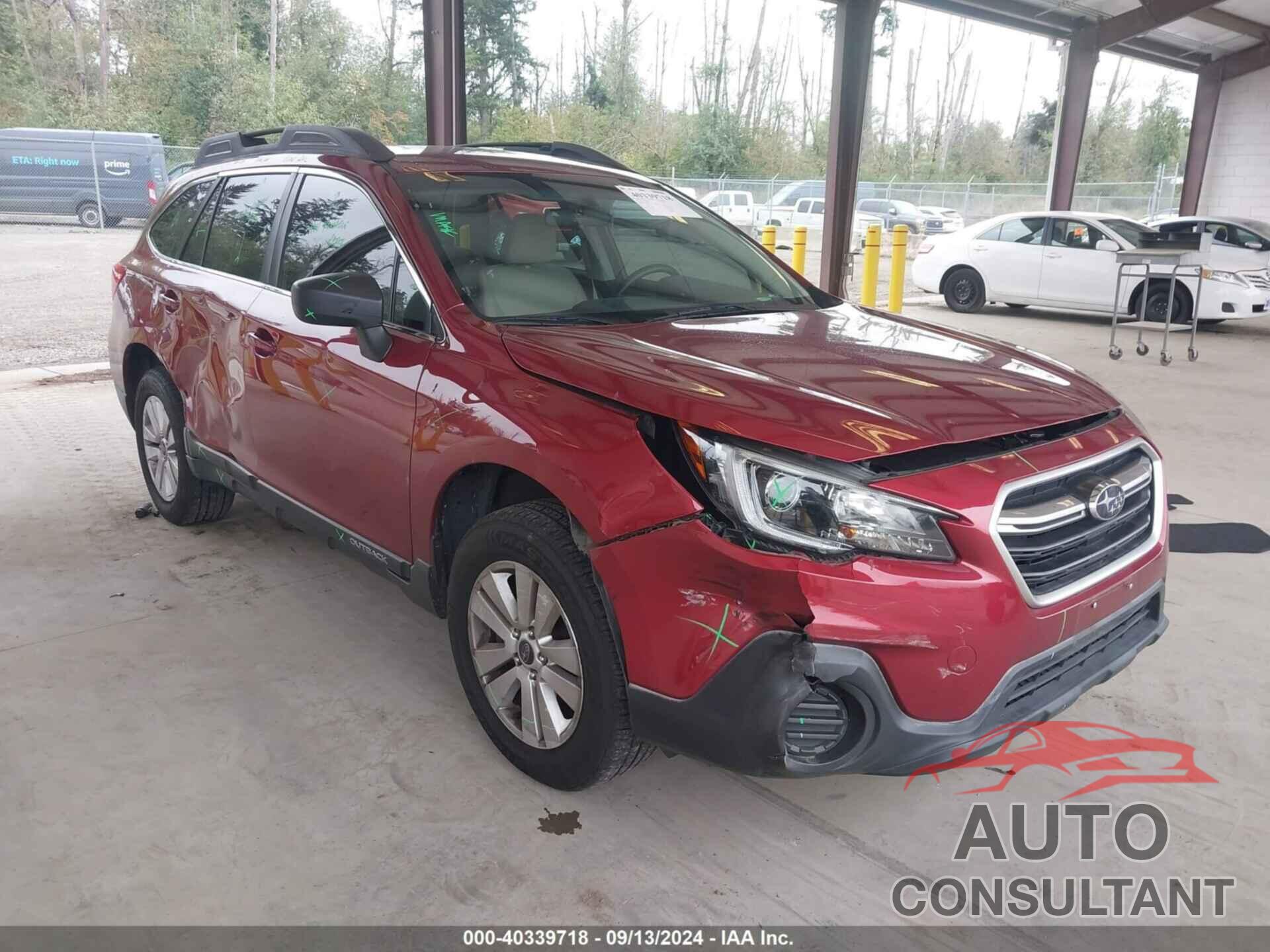 SUBARU OUTBACK 2018 - 4S4BSAAC6J3318301