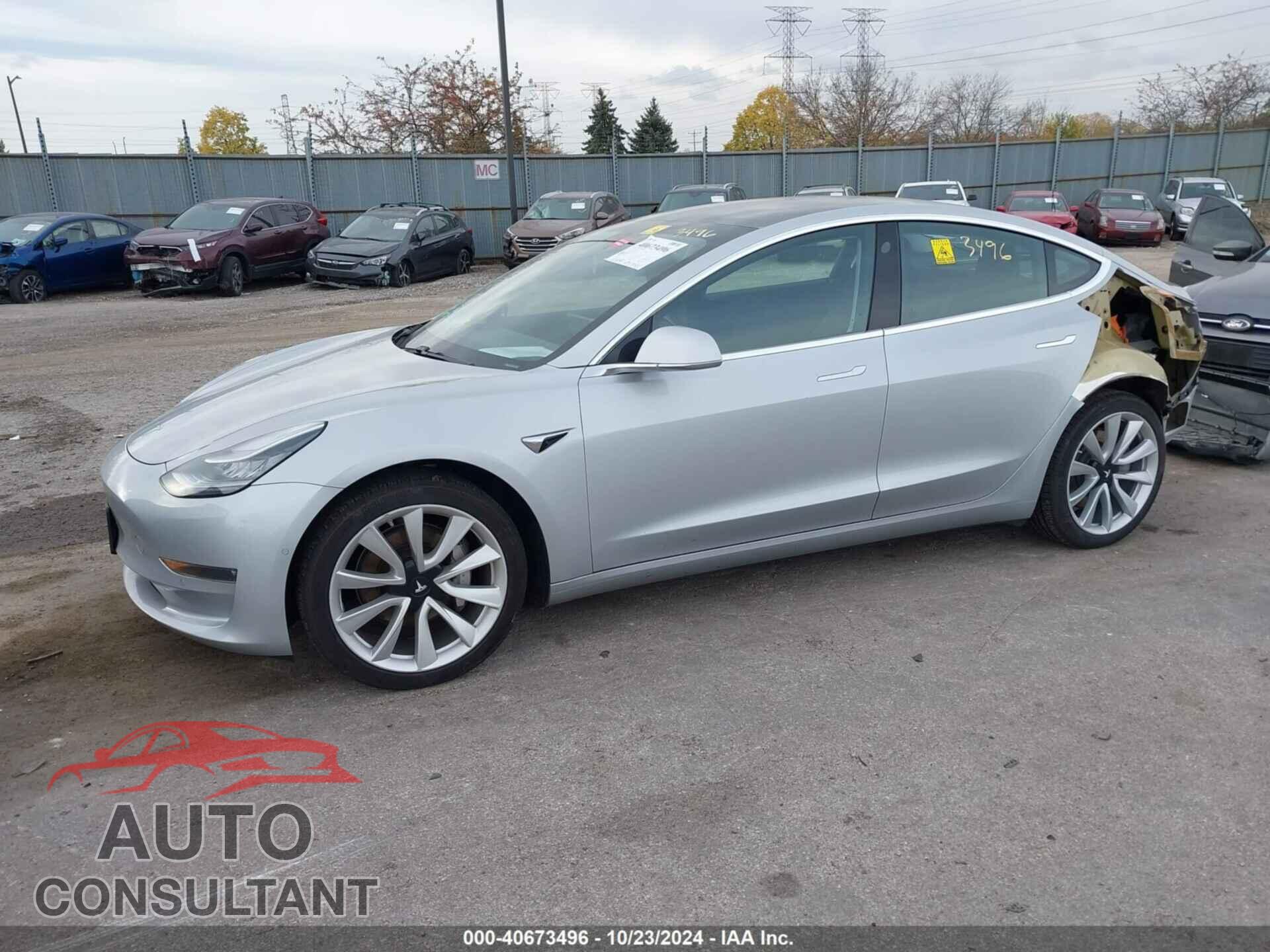 TESLA MODEL 3 2018 - 5YJ3E1EB0JF087500