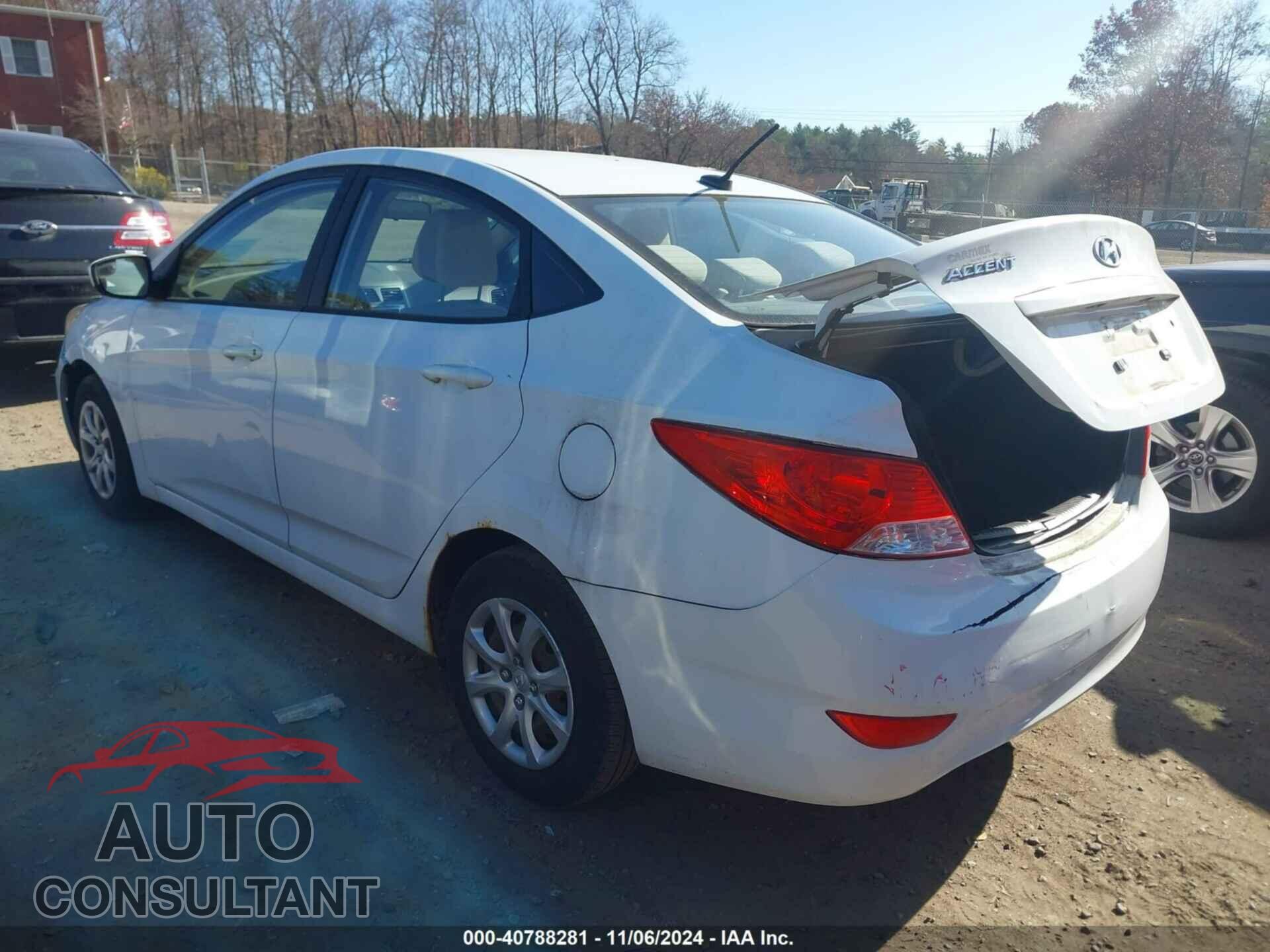 HYUNDAI ACCENT 2014 - KMHCT4AE4EU690725