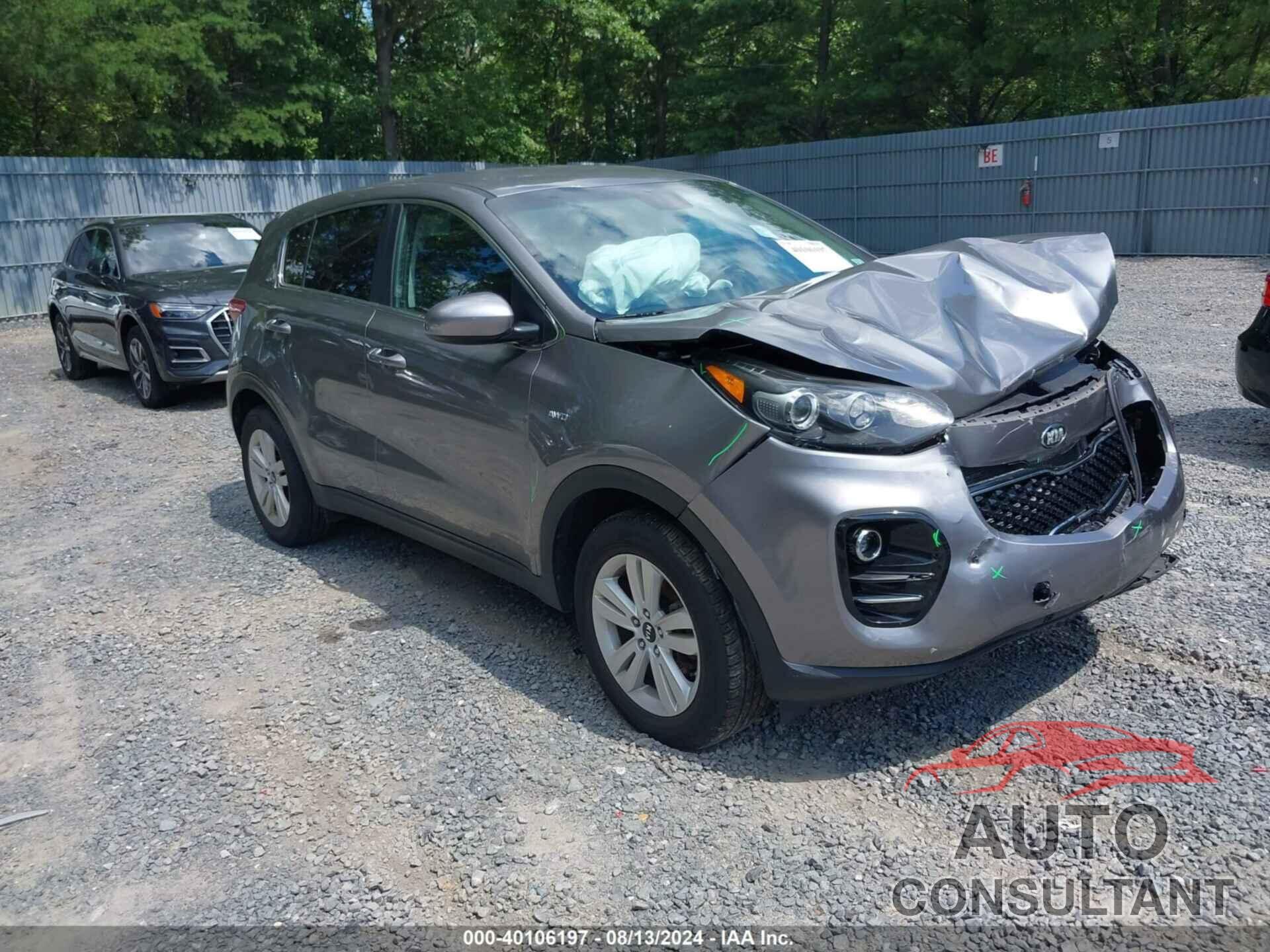 KIA SPORTAGE 2019 - KNDPMCAC9K7547825