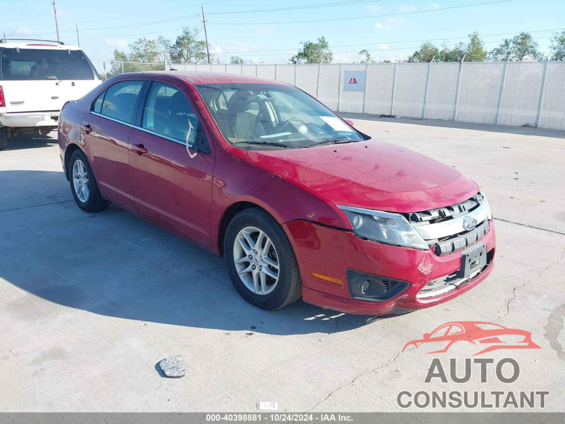 FORD FUSION 2010 - 3FAHP0HG4AR213623