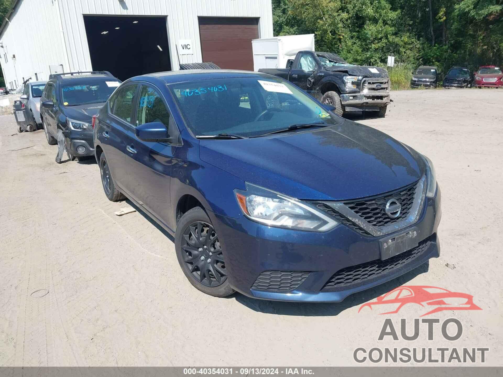 NISSAN SENTRA 2016 - 3N1AB7AP2GL651861