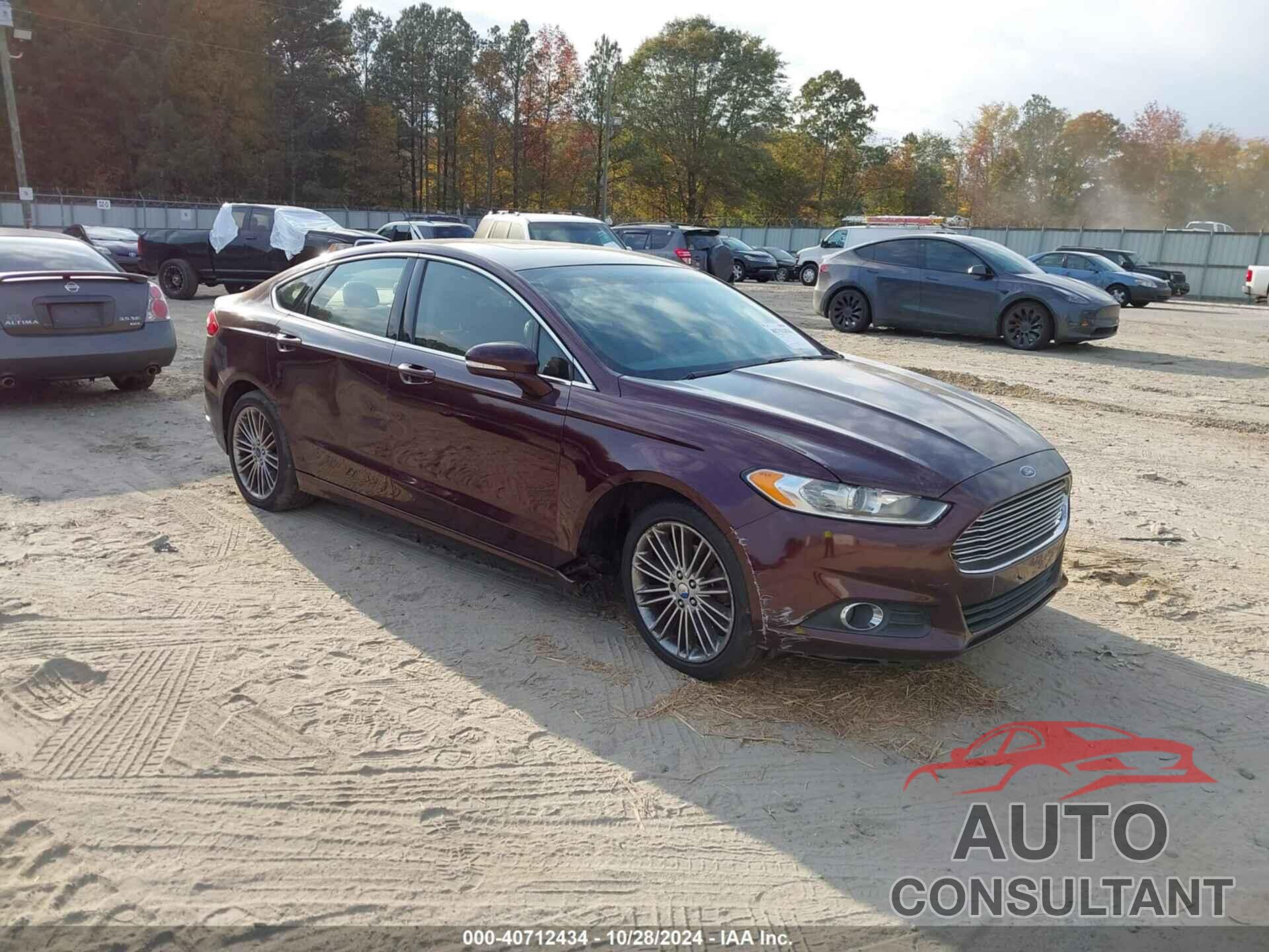 FORD FUSION 2013 - 3FA6P0HR7DR129891