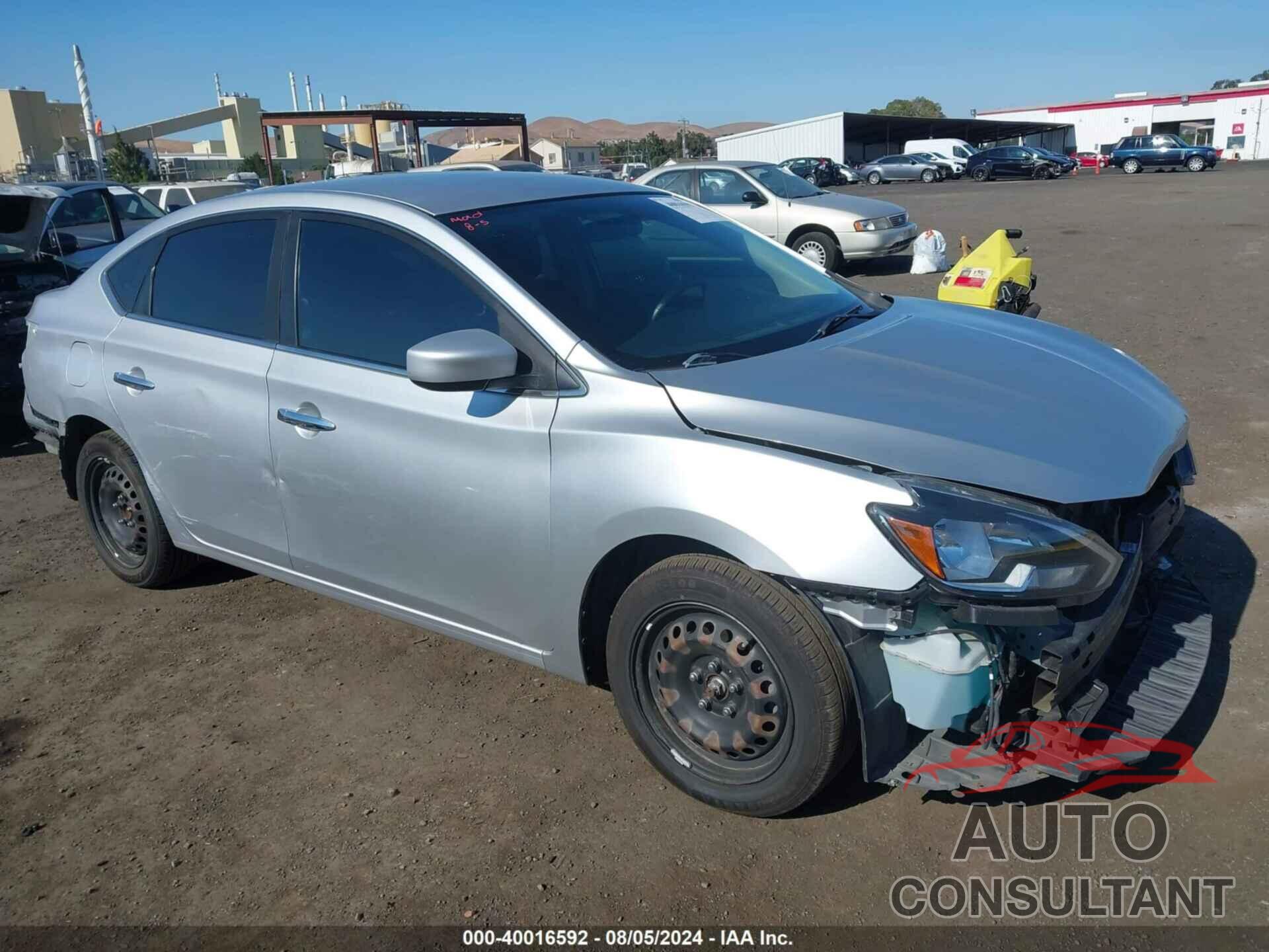 NISSAN SENTRA 2019 - 3N1AB7AP5KY243270