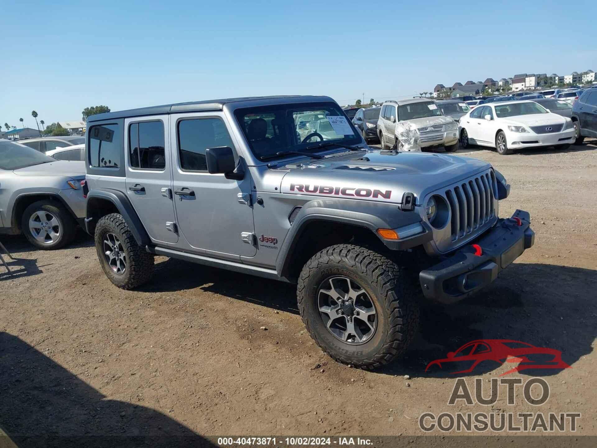 JEEP WRANGLER UNLIMITED 2018 - 1C4HJXFG3JW119253