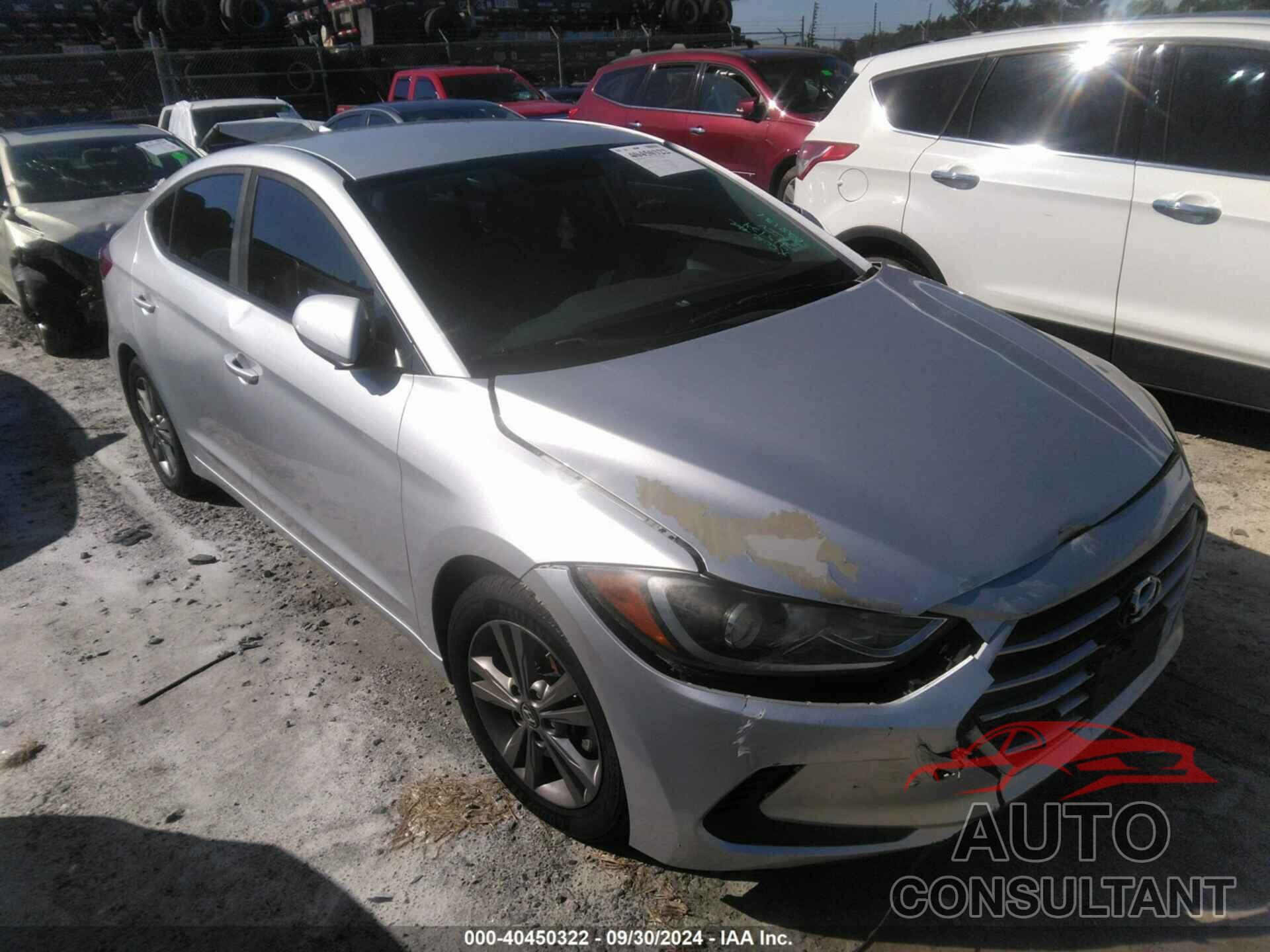 HYUNDAI ELANTRA 2018 - KMHD84LFXJU522366