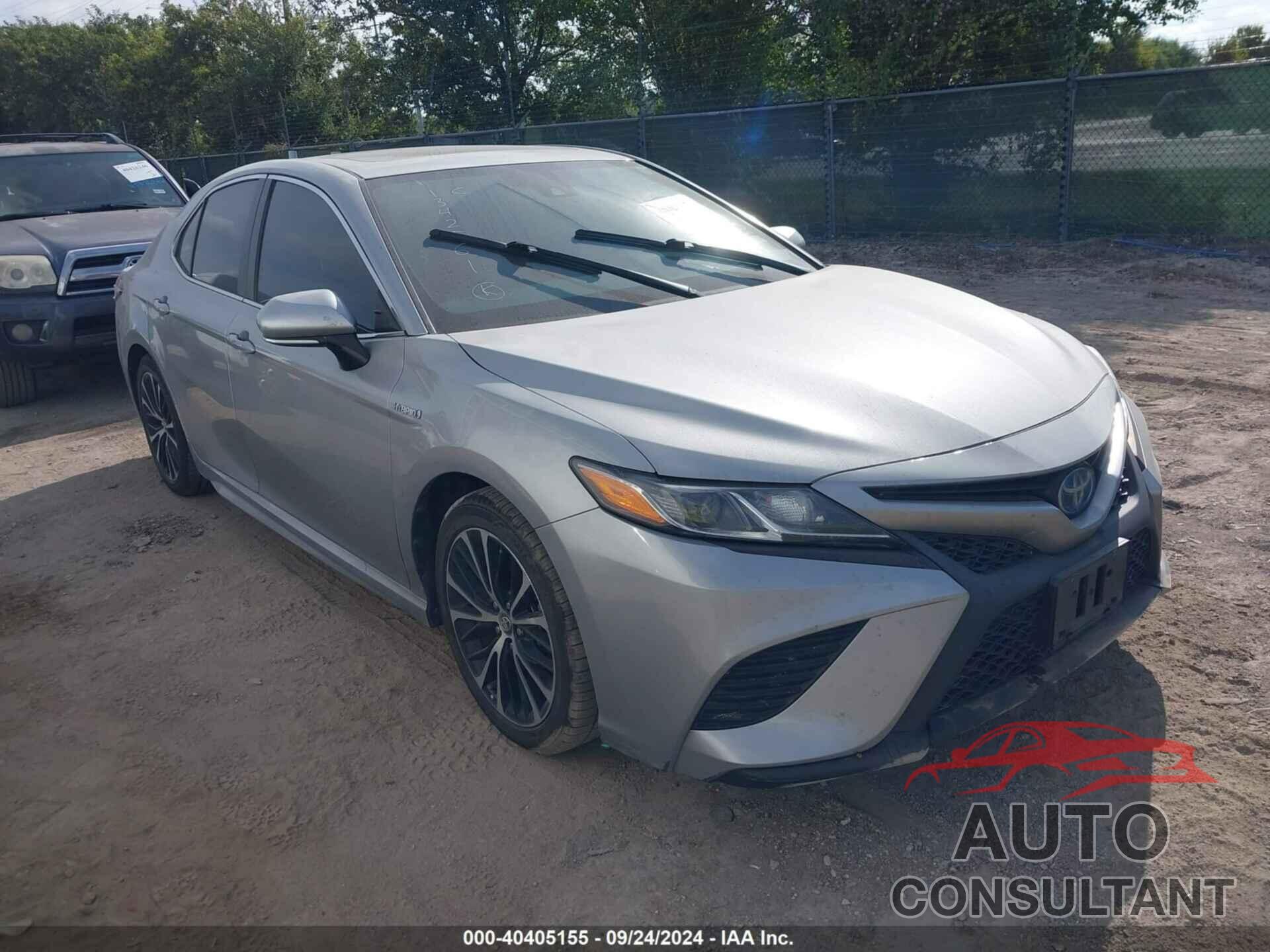 TOYOTA CAMRY 2020 - 4T1J31AK8LU012049