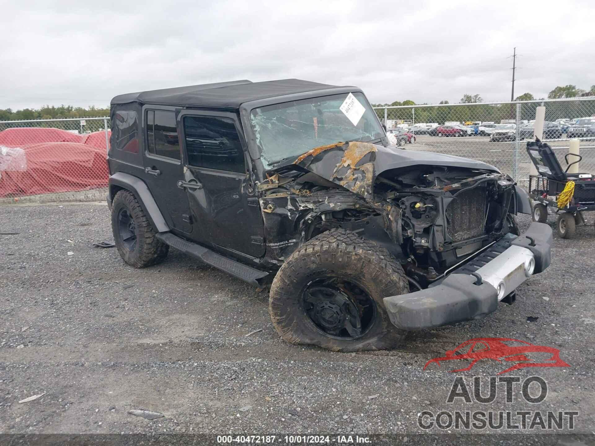 JEEP WRANGLER UNLIMITED 2010 - 1J4BA5H16AL137597