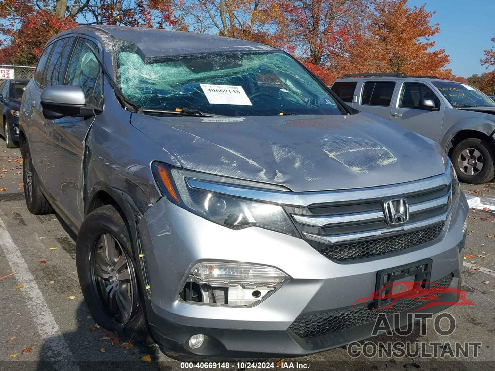 HONDA PILOT 2018 - 5FNYF6H31JB038696