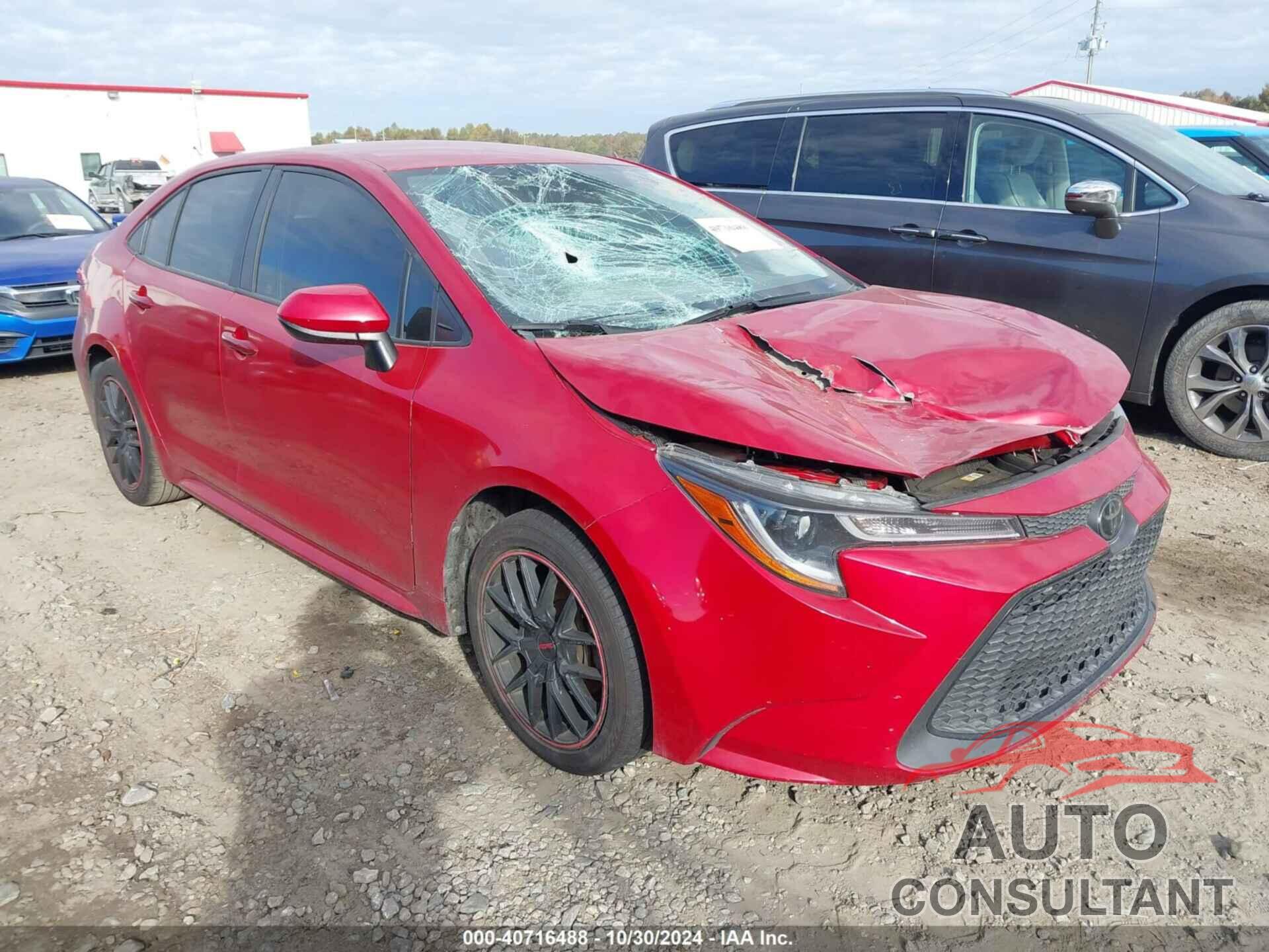 TOYOTA COROLLA 2020 - JTDEPRAE0LJ038746