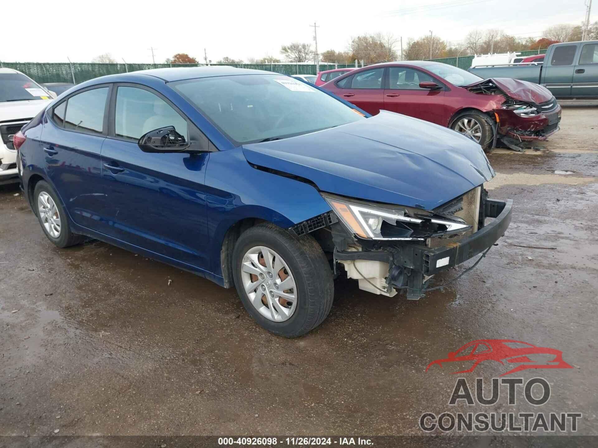 HYUNDAI ELANTRA 2019 - 5NPD74LFXKH453293