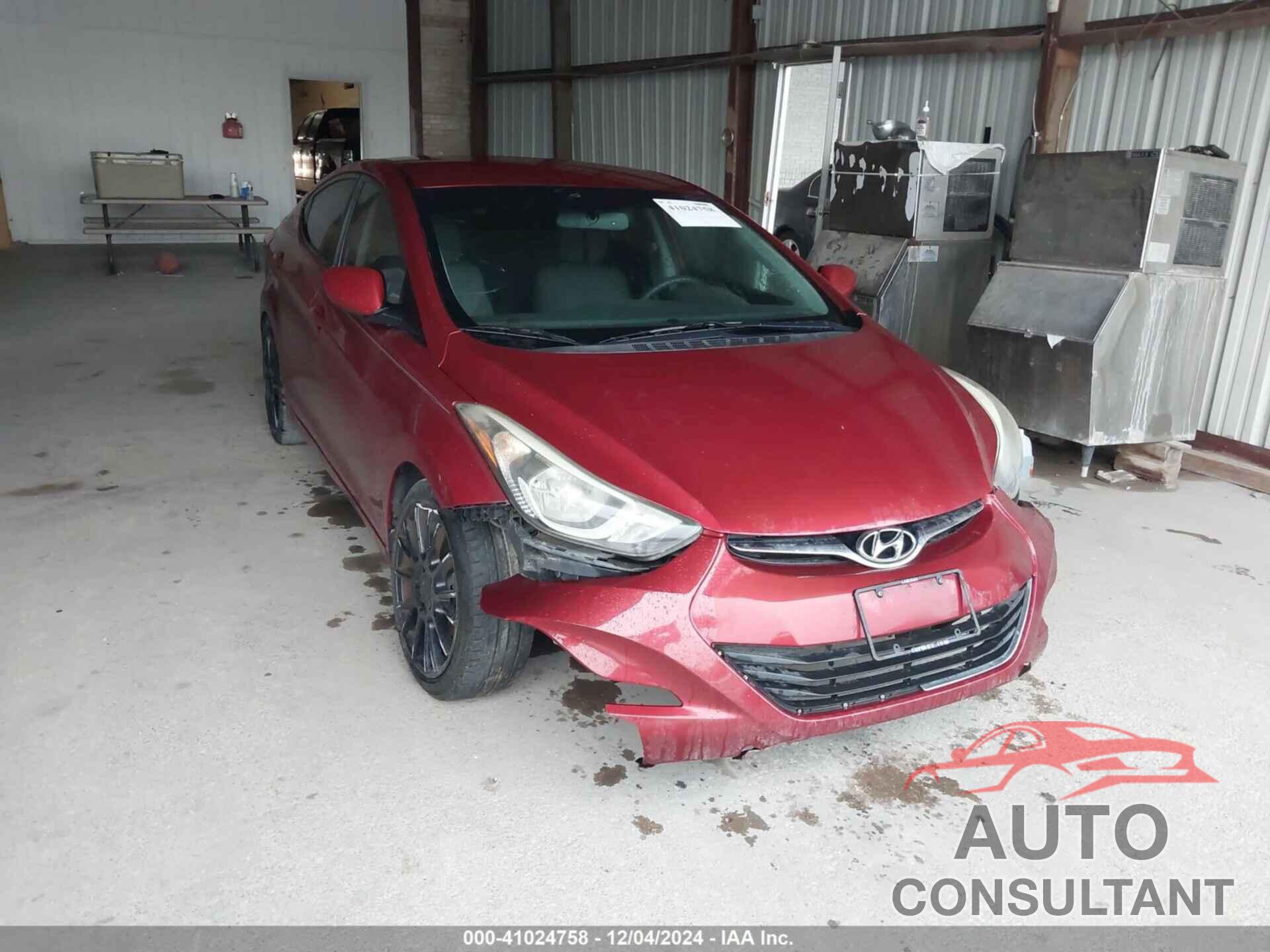 HYUNDAI ELANTRA 2015 - 5NPDH4AE3FH547254