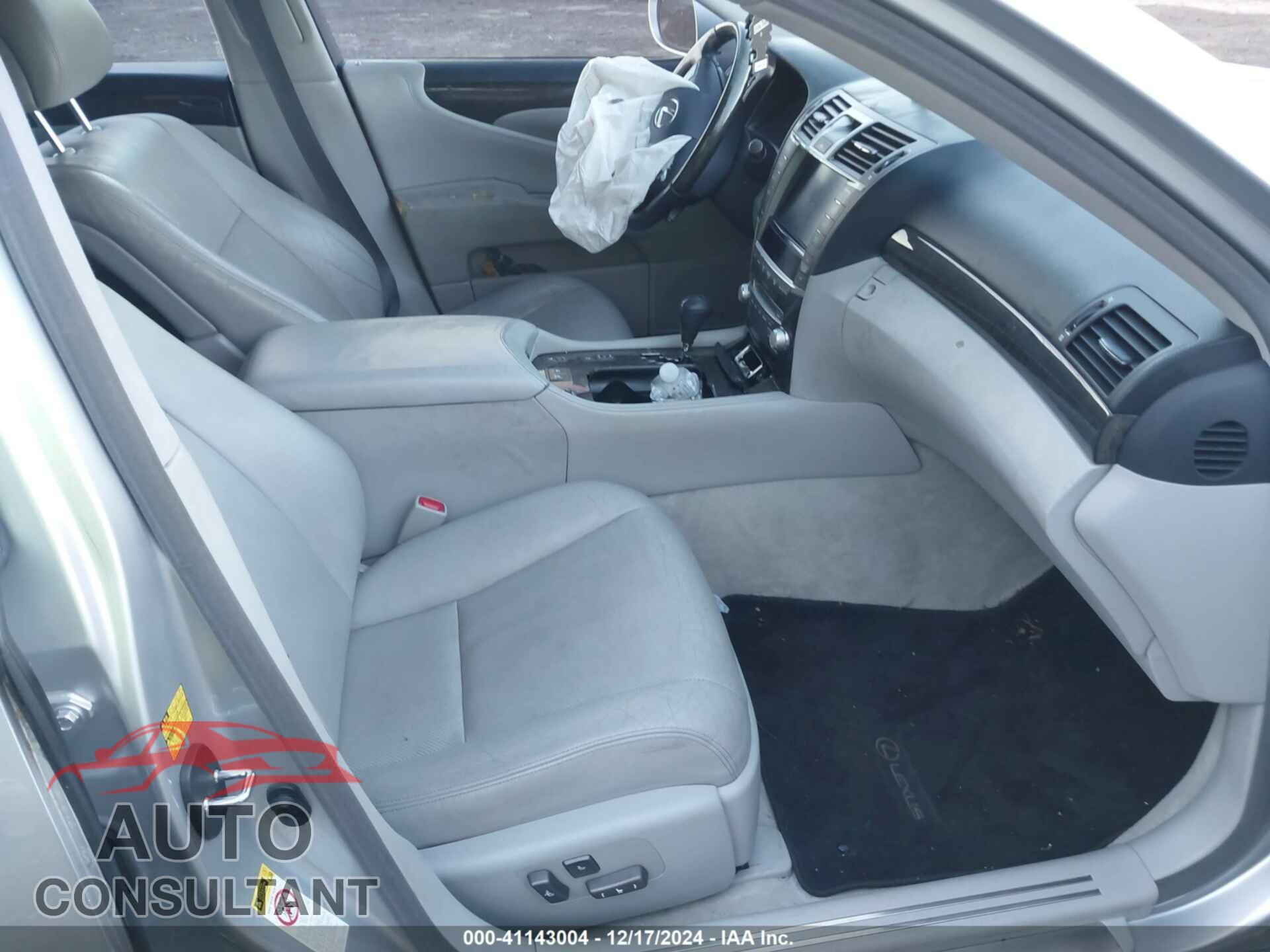 LEXUS LS 460 2011 - JTHBL5EF9B5104064