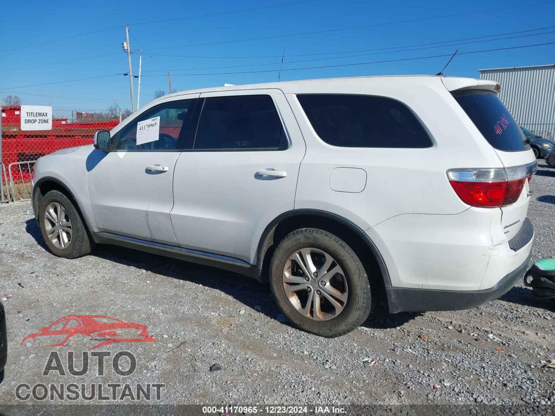DODGE DURANGO 2013 - 1C4RDJAG2DC671686