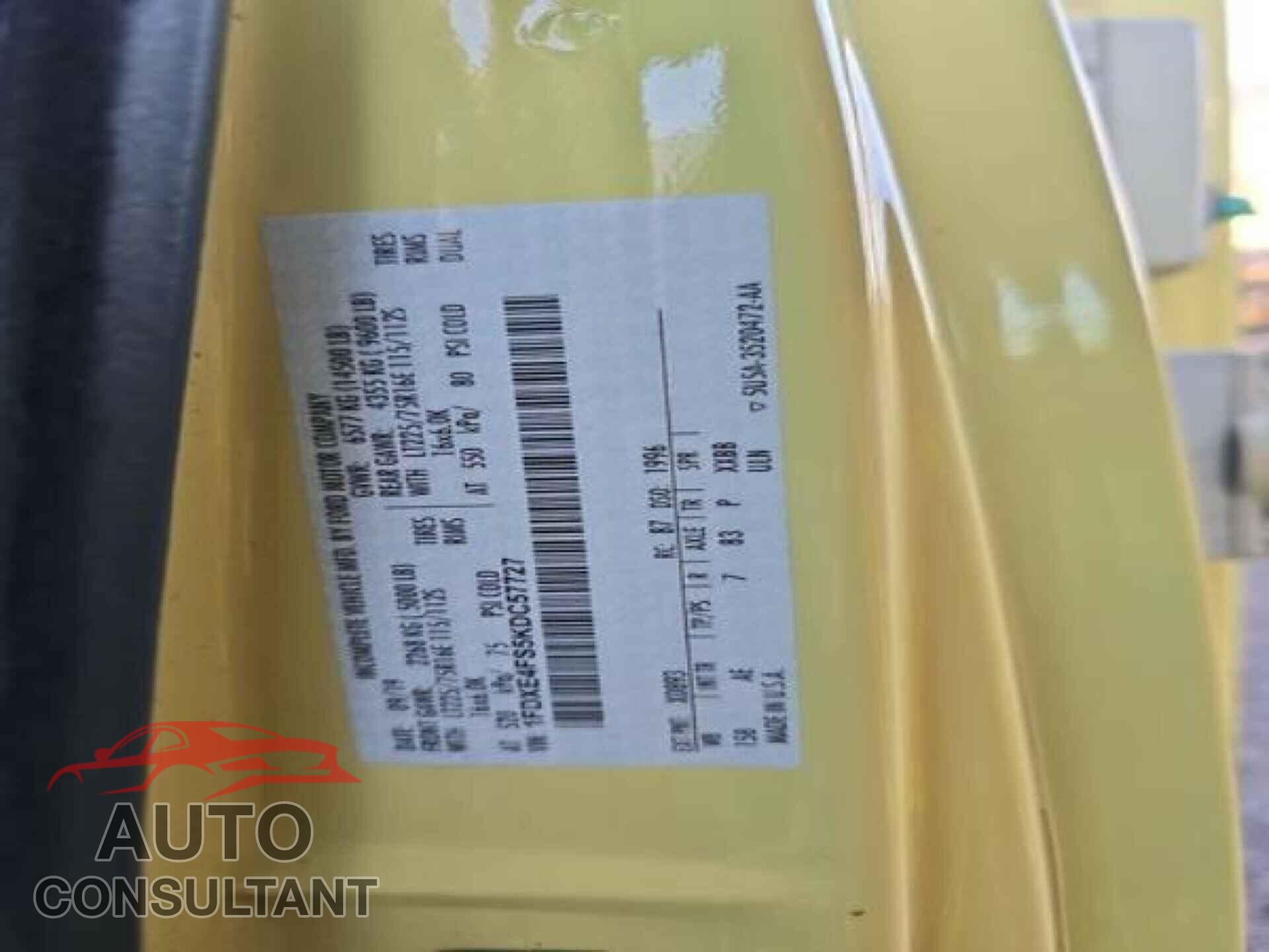 FORD ECONOLINE 2019 - 1FDXE4FS5KDC57727