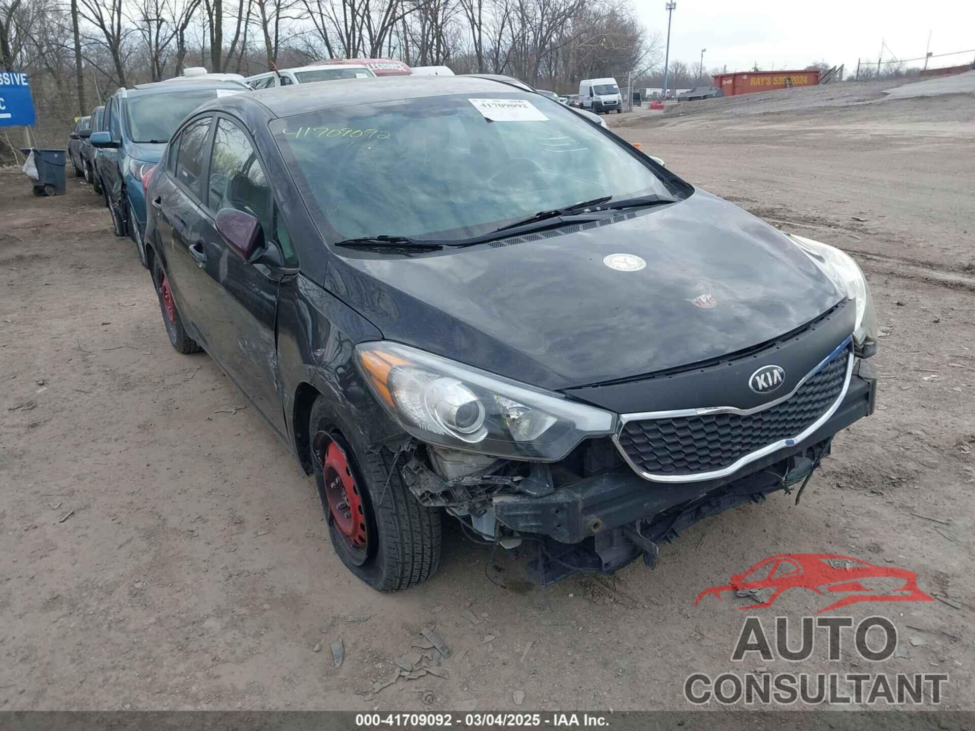 KIA FORTE 2016 - KNAFK4A66G5550487