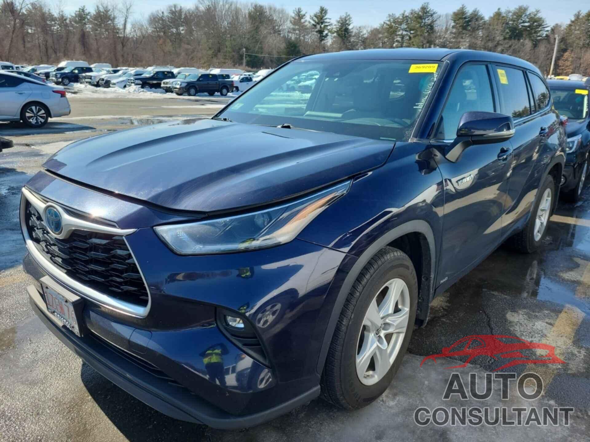 TOYOTA HIGHLANDER 2021 - 5TDBBRCH9MS528048