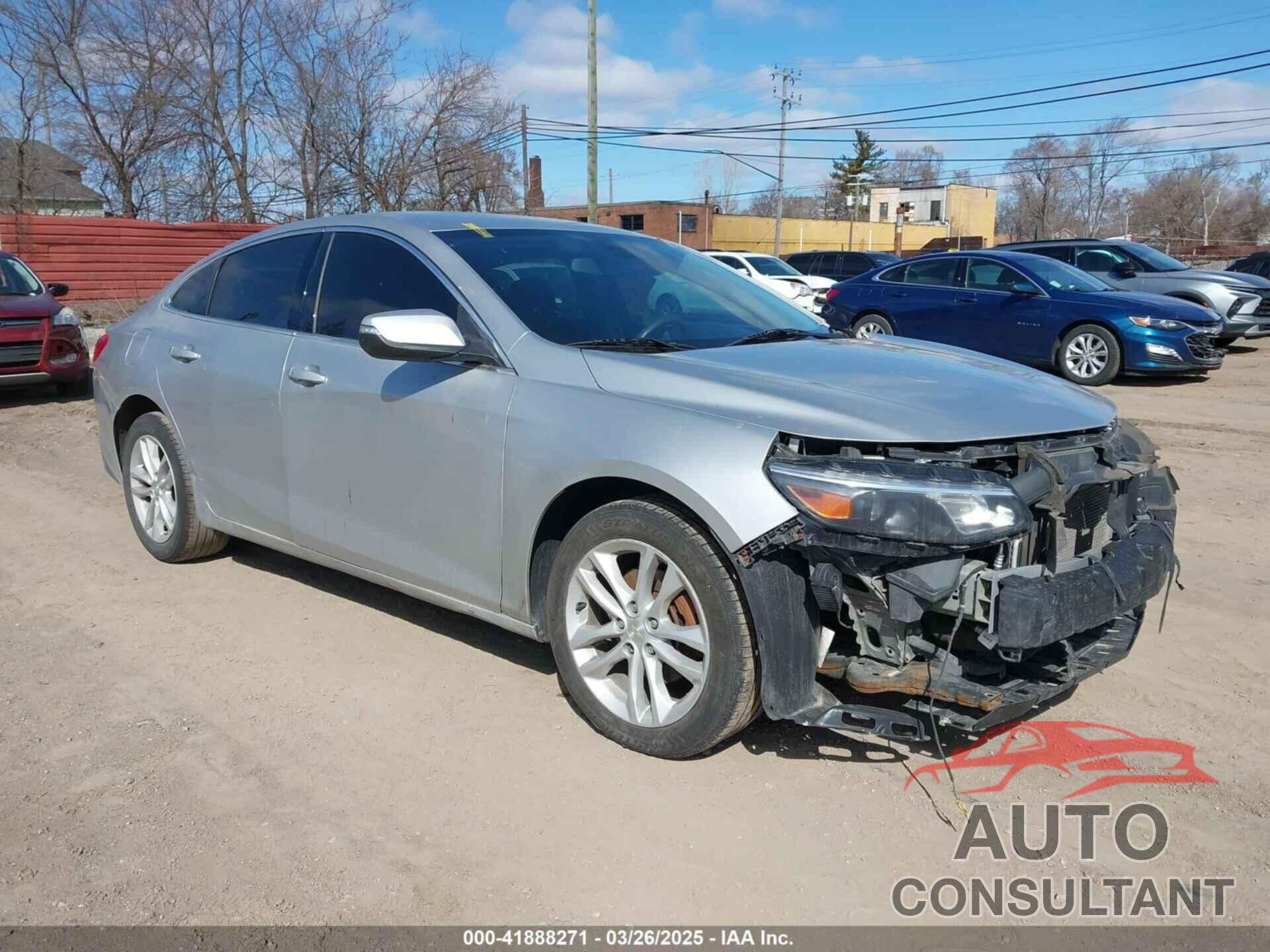 CHEVROLET MALIBU 2017 - 1G1ZE5ST2HF213014
