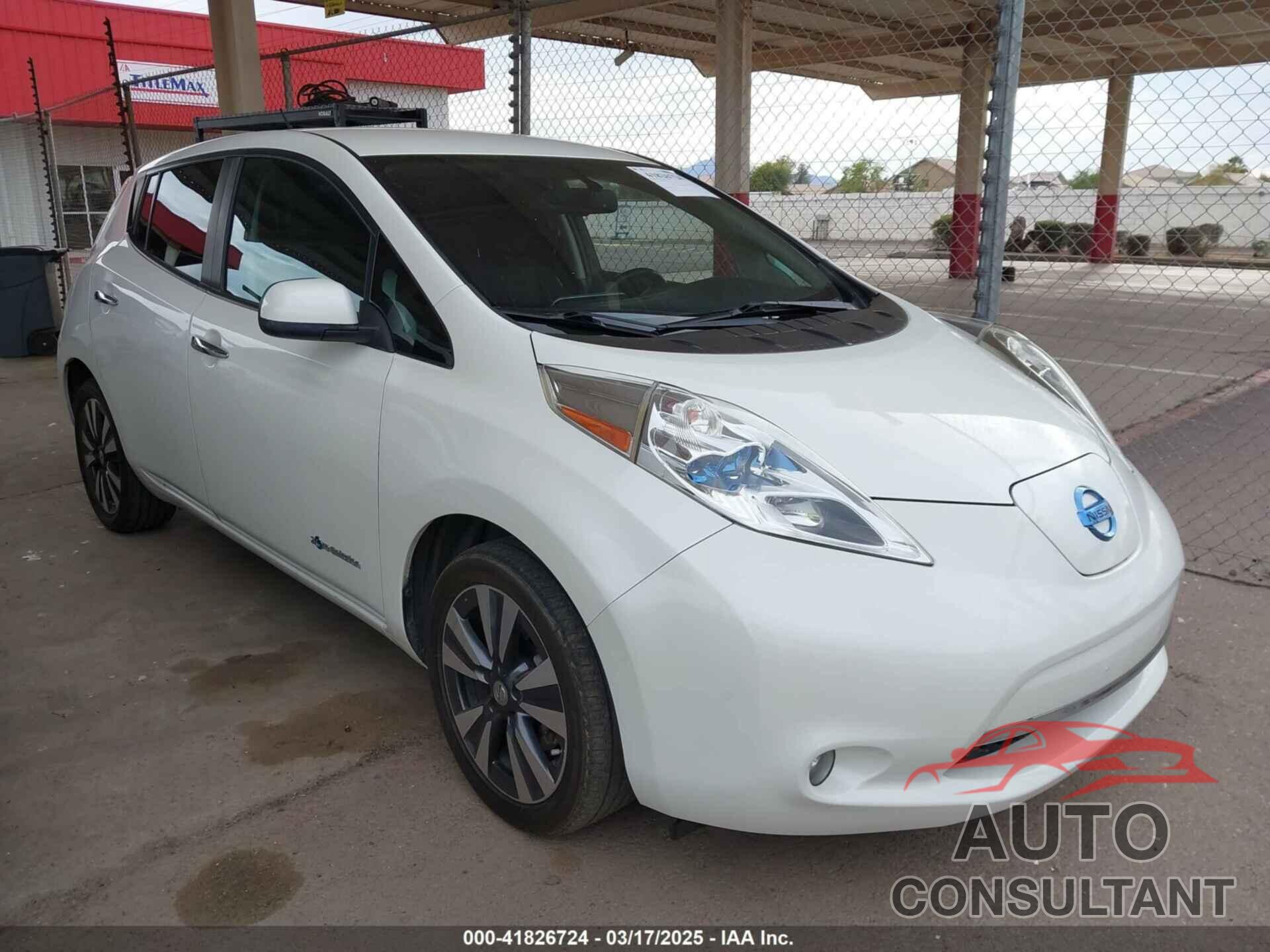 NISSAN LEAF 2015 - 1N4AZ0CP1FC316894