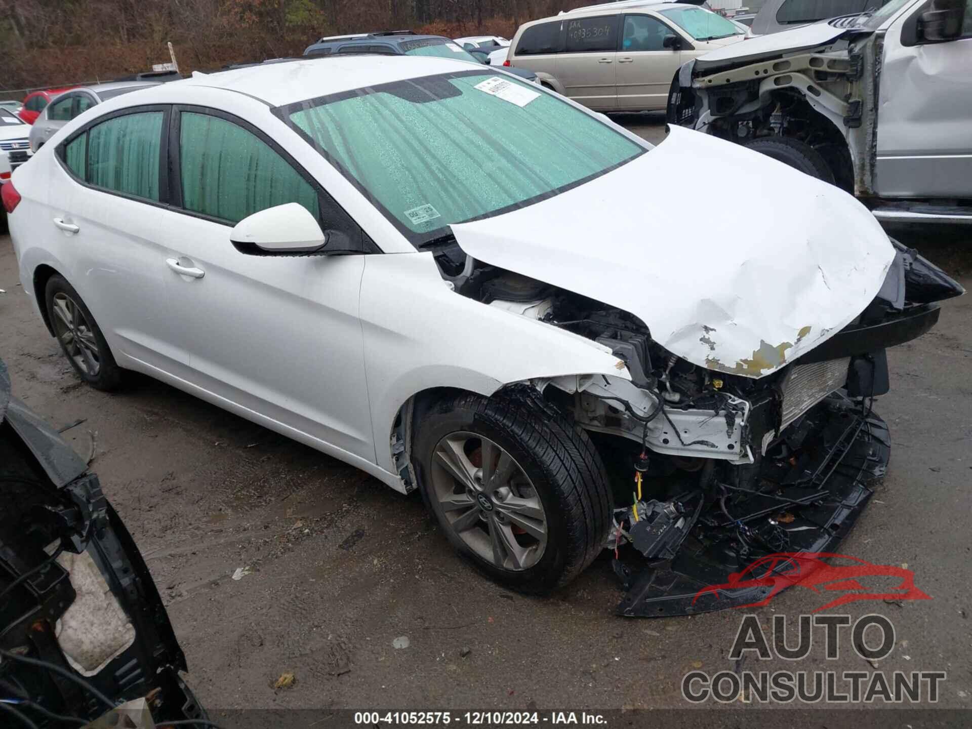 HYUNDAI ELANTRA 2018 - 5NPD84LF9JH255624