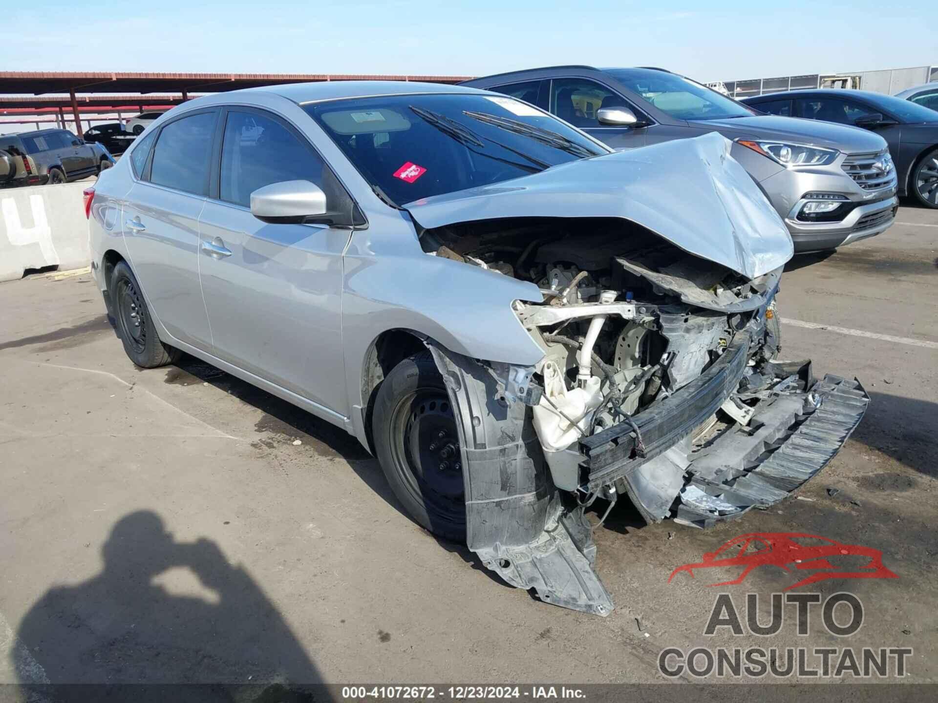 NISSAN SENTRA 2016 - 3N1AB7AP5GY253708