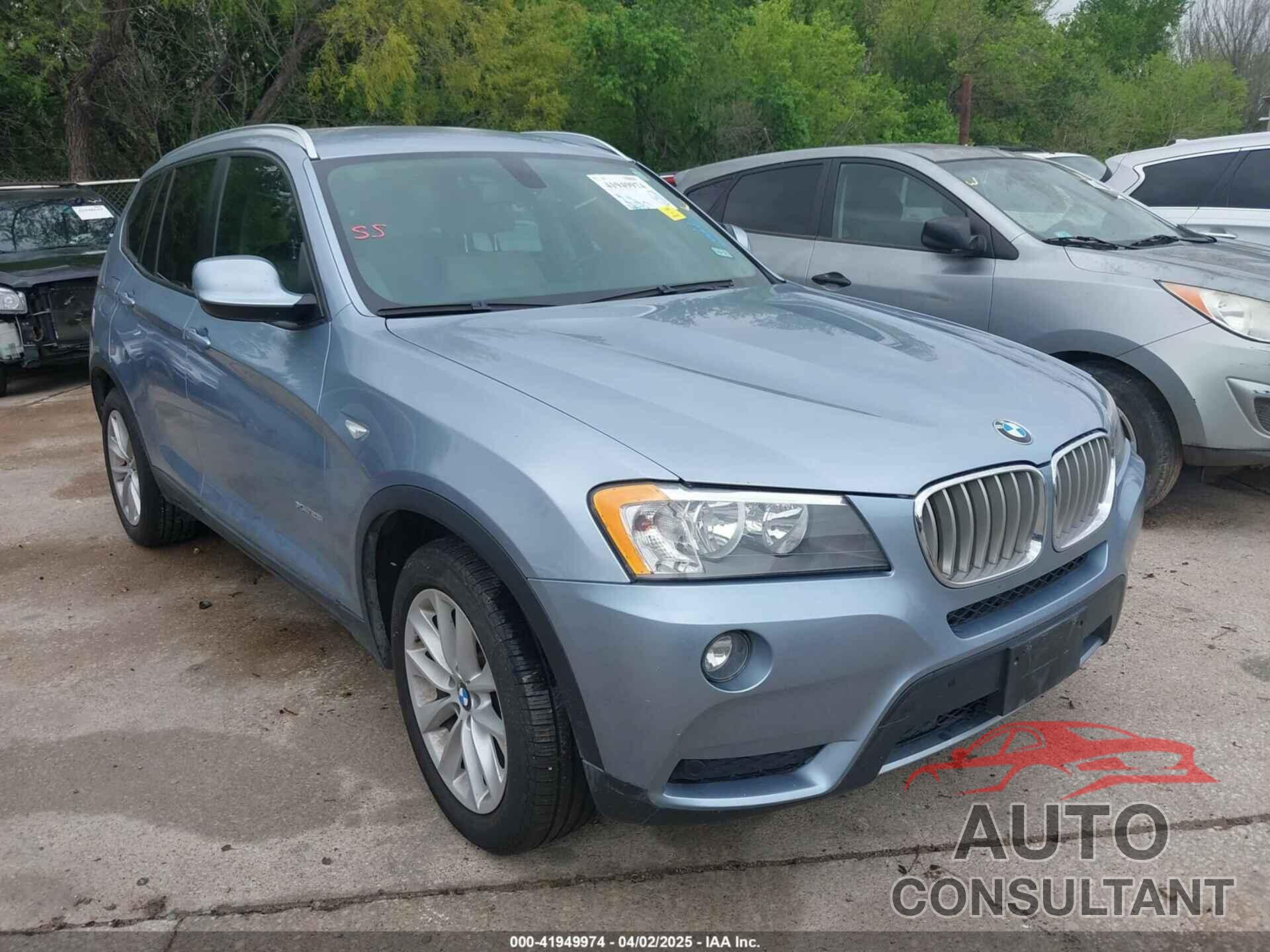 BMW X3 2013 - 5UXWX9C51D0A21335
