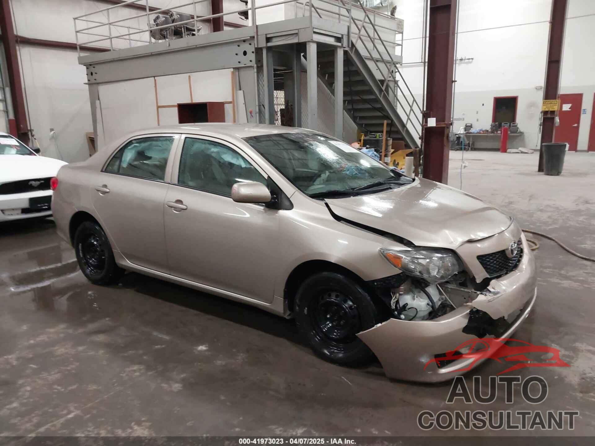 TOYOTA COROLLA 2009 - 1NXBU40E19Z014460