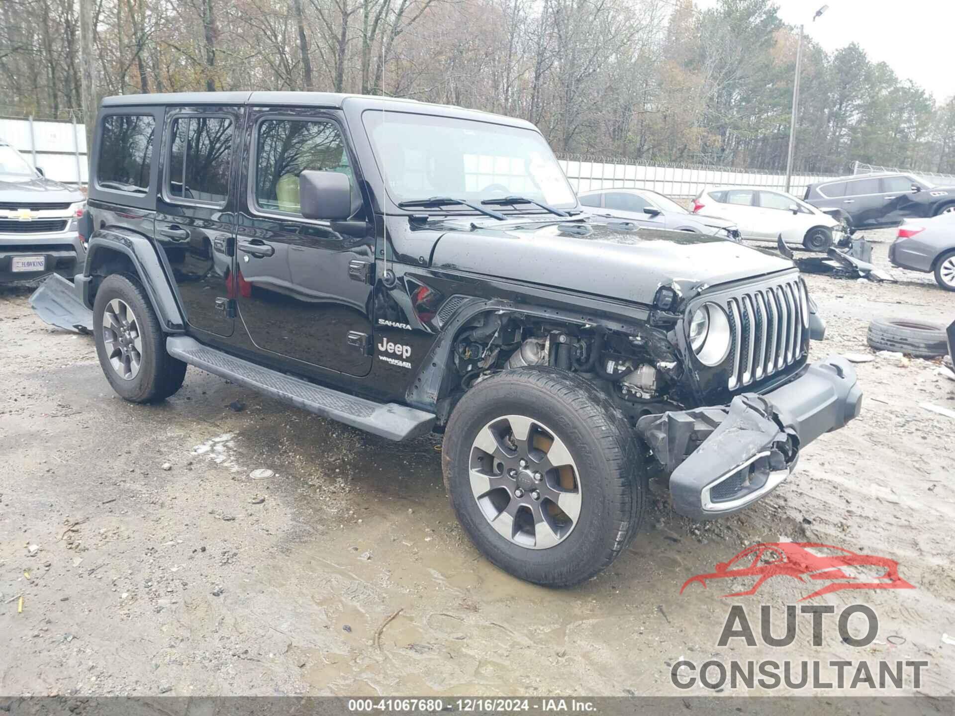JEEP WRANGLER UNLIMITED 2018 - 1C4HJXEG6JW115098